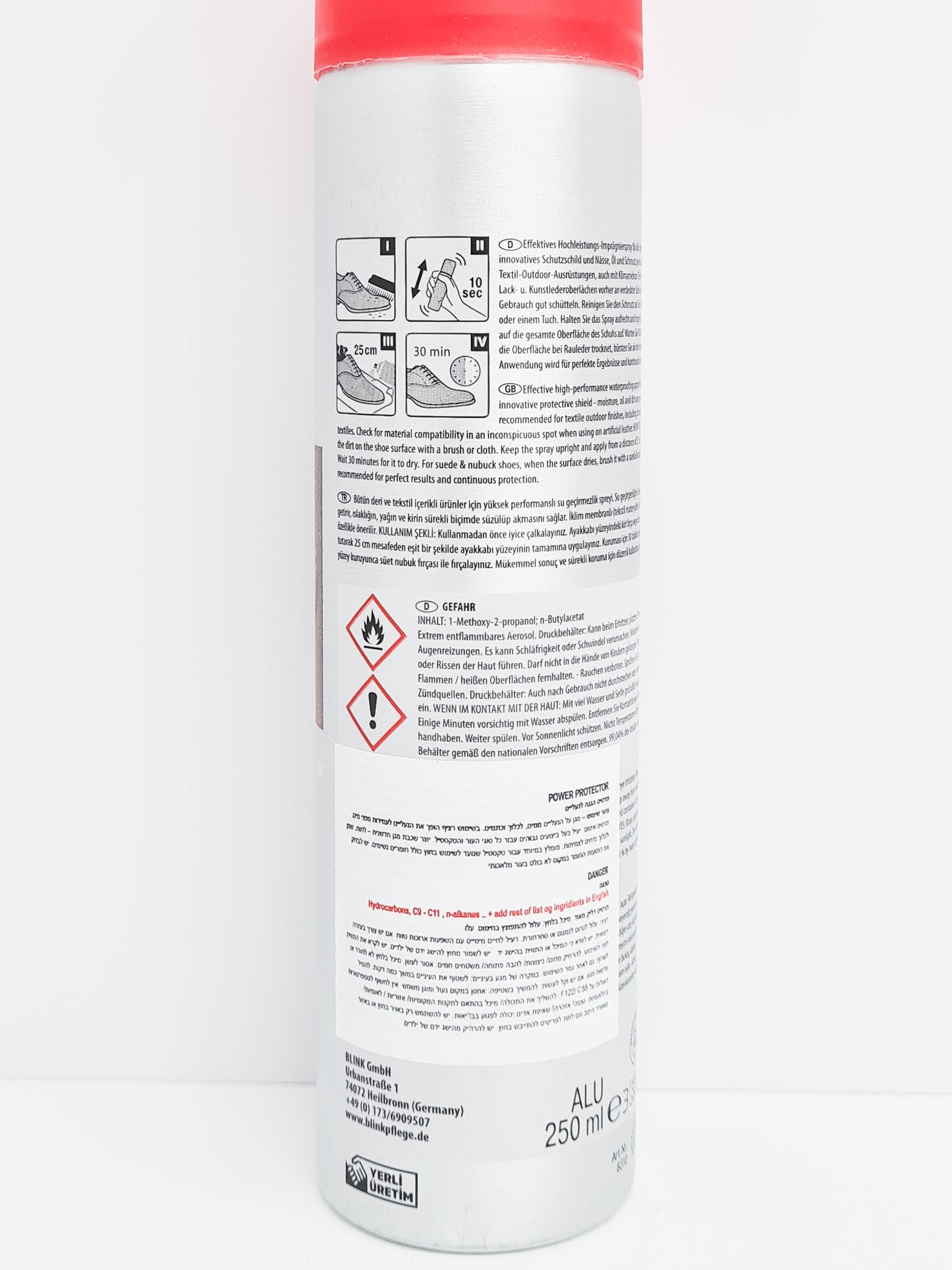 ספריי מגן לזמש ועור