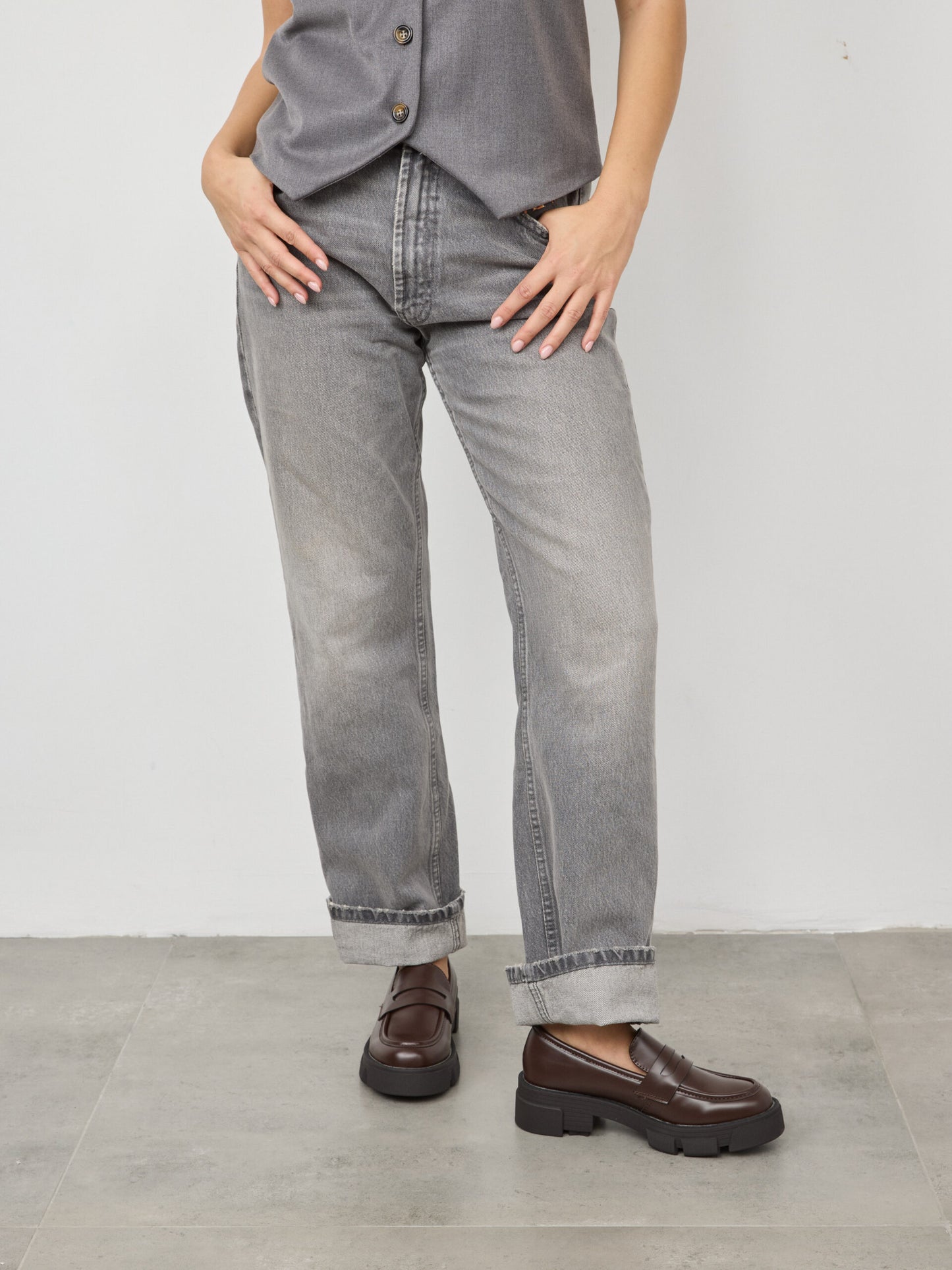 מוקסין סוליית טרקטור קלוד | חום