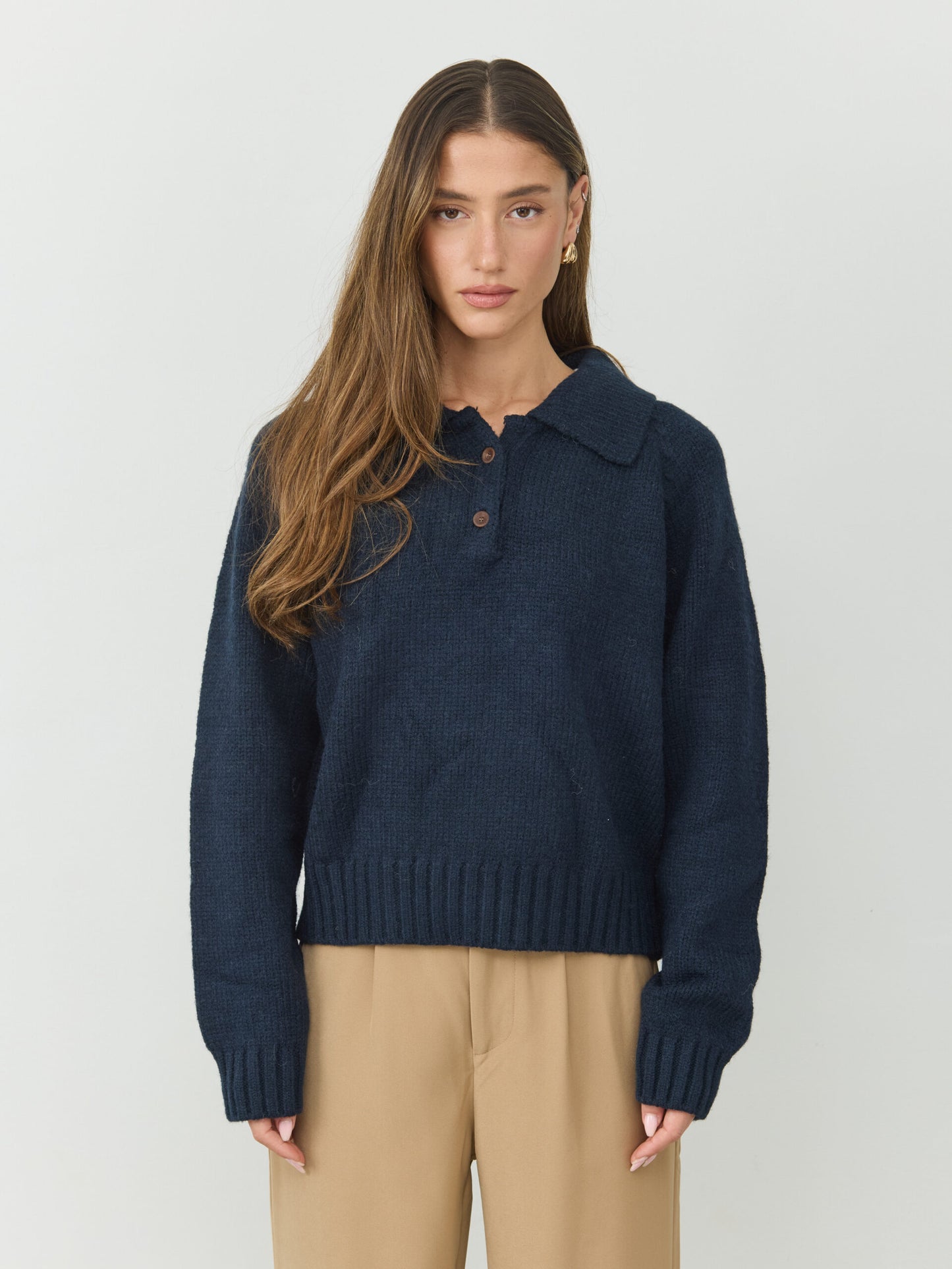 סוודר פולו הנרי | כחול