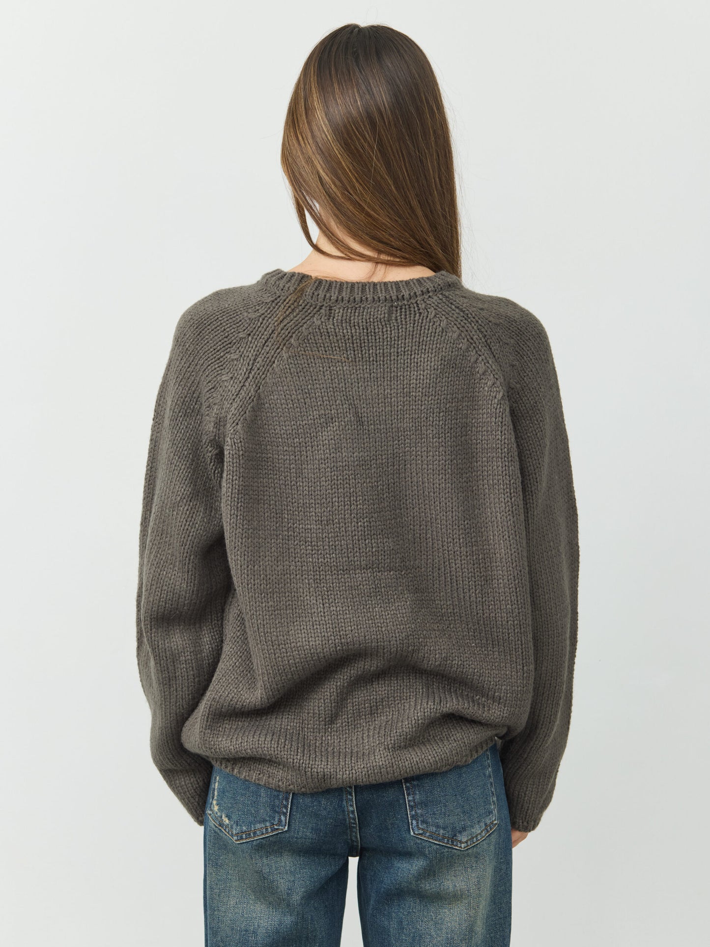 סוודר אלכס | אפור כהה