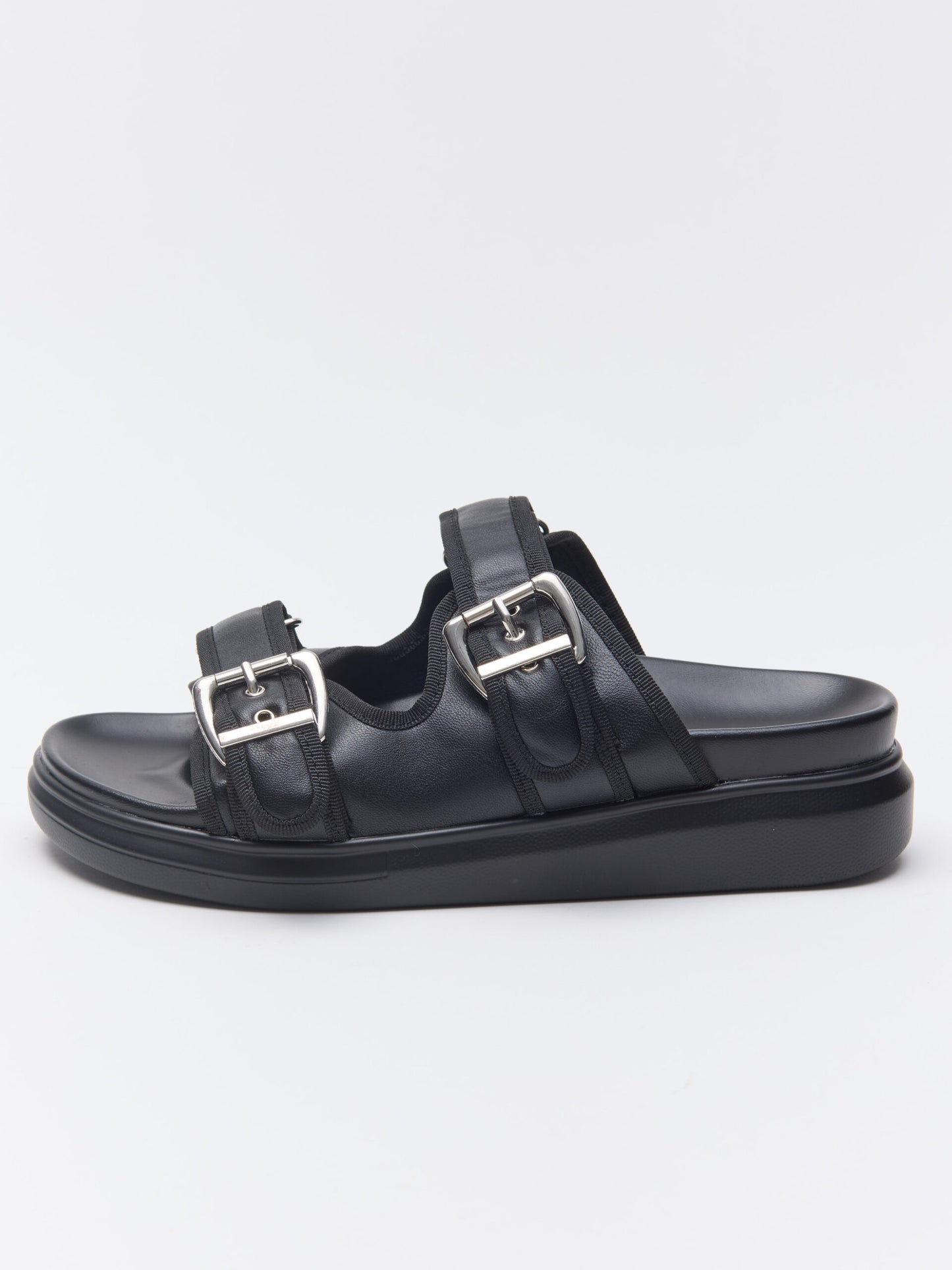 כפכפי רצועות טיארה | שחור