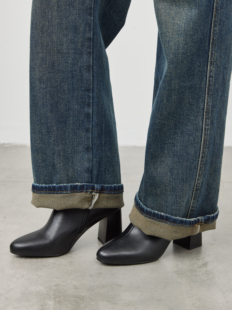 מגפוני עקב סוזן | שחור