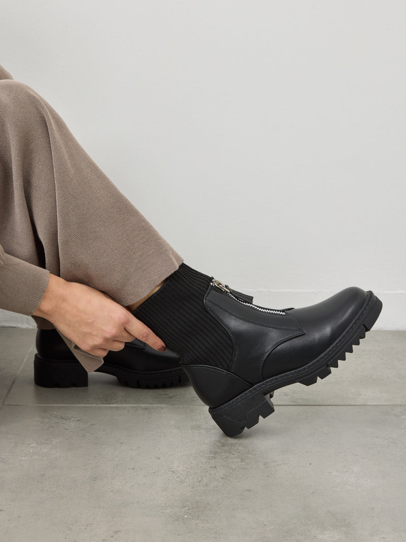 מגפוני סוליית טרקטור מישל I שחור