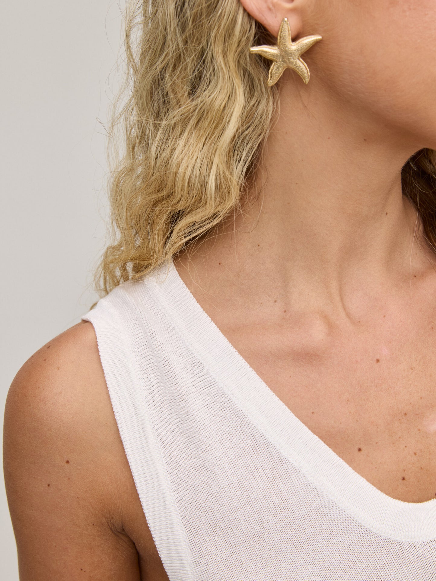 גופיית אוליביה | לבן