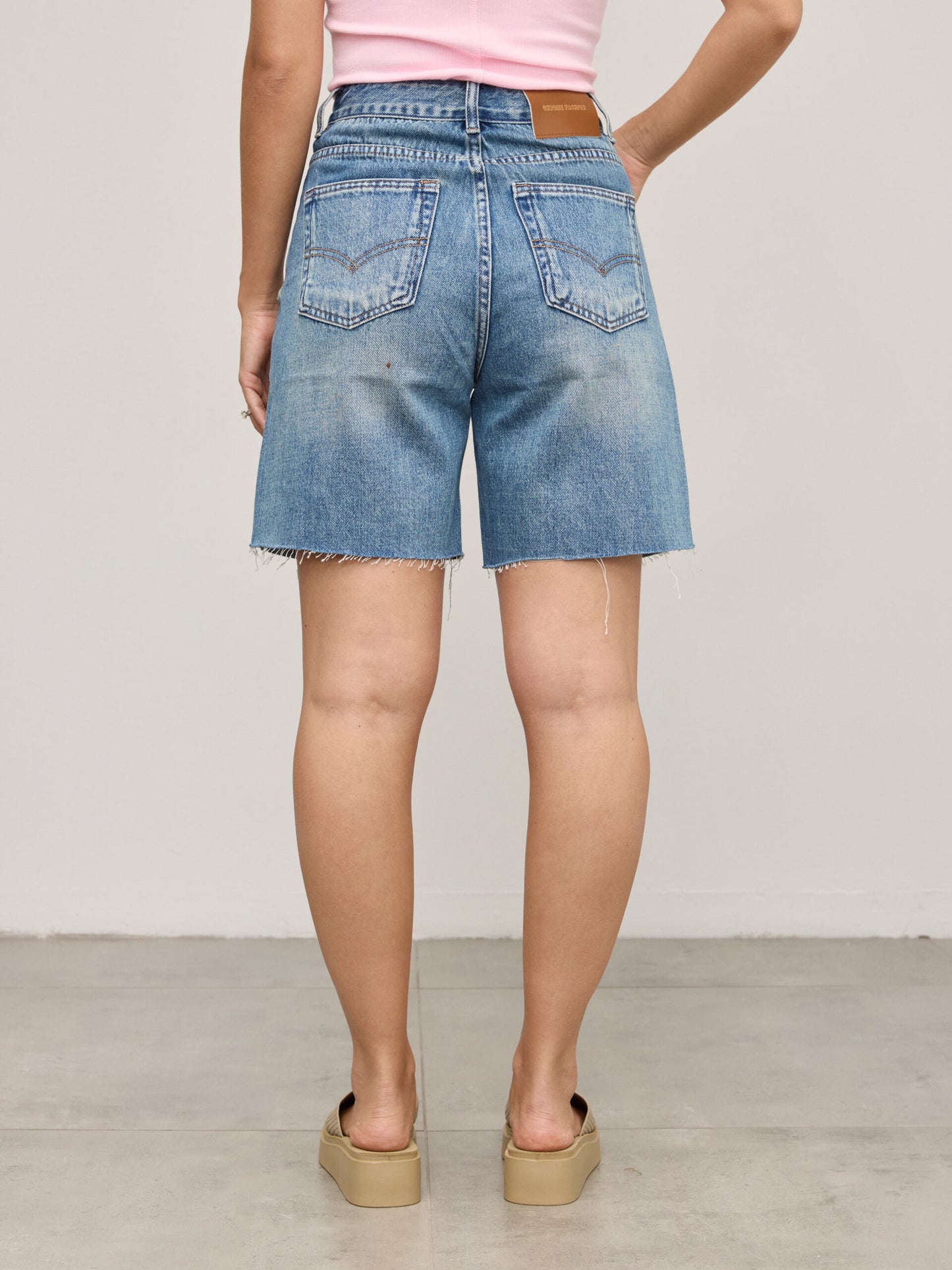 ג'ינס ברמודה טוני | כחול