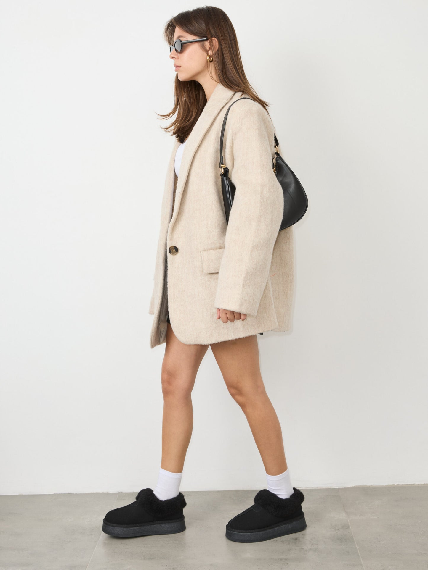 מיולס פרווה לוטי | שחור