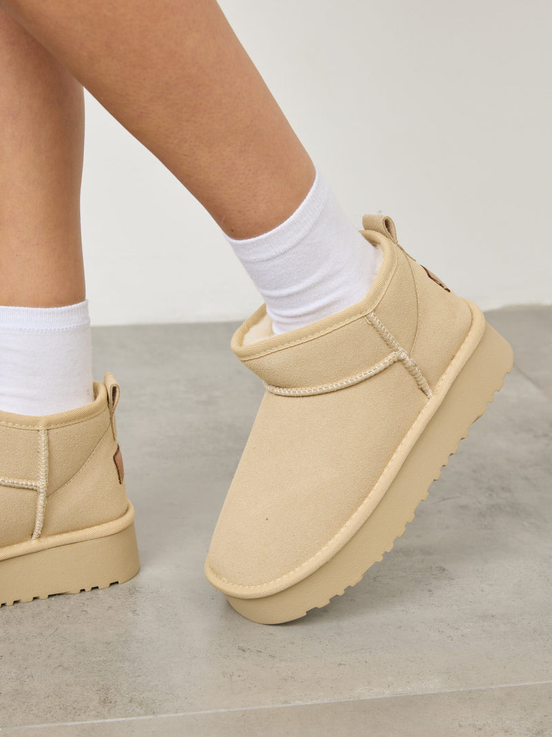 מגפוני פלטפורמה פרווה יוקי | בז'