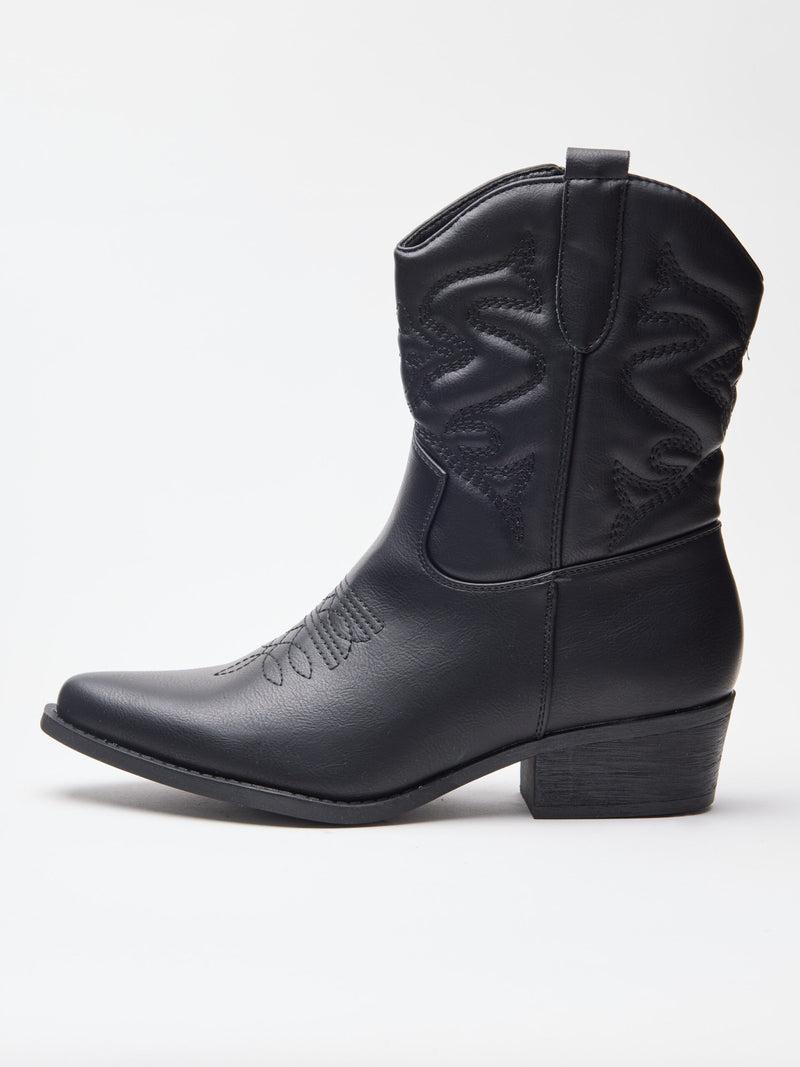 מגפי בוקרים אוסטין | שחור