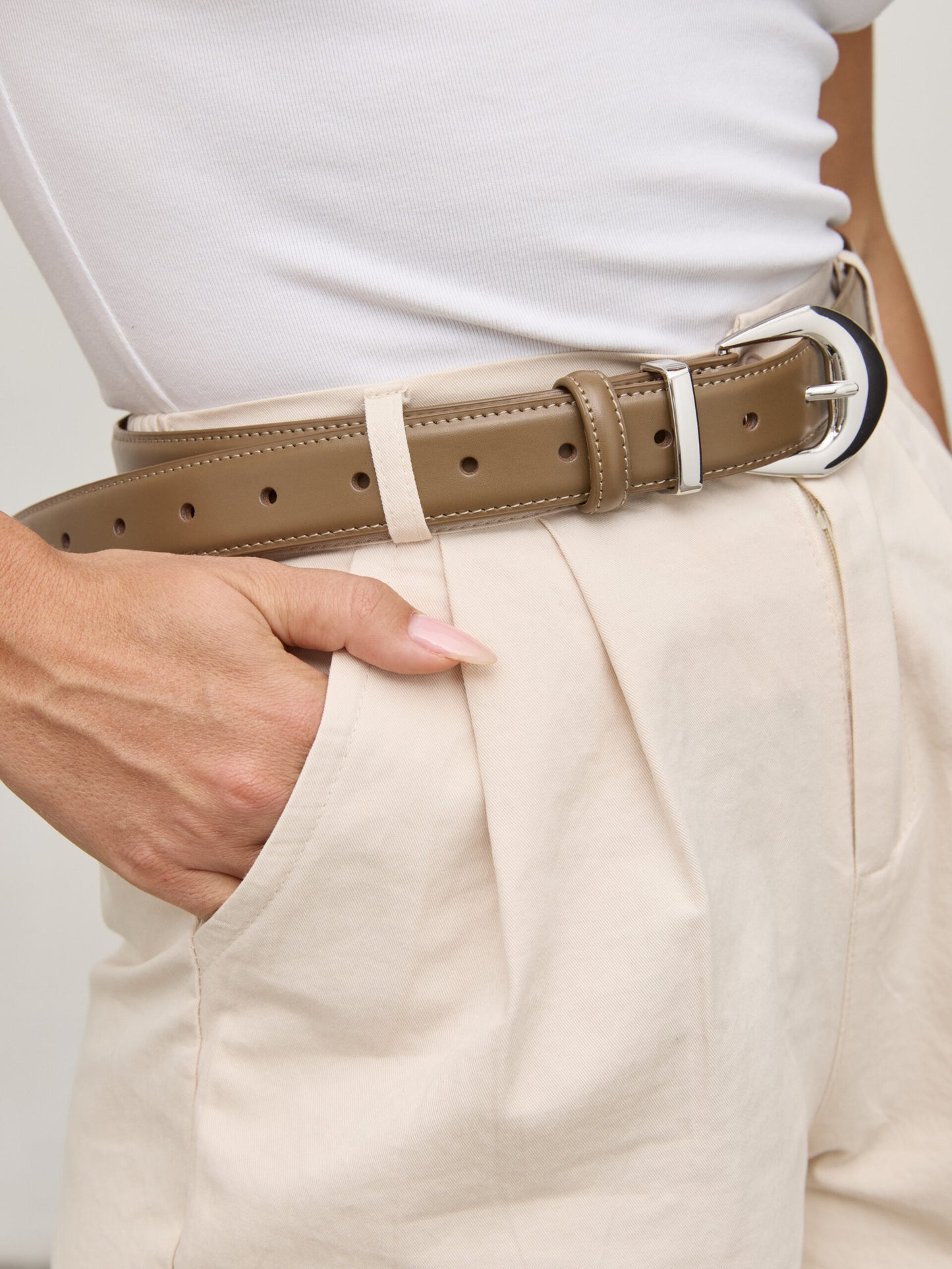 חגורת אנדרו | אפור