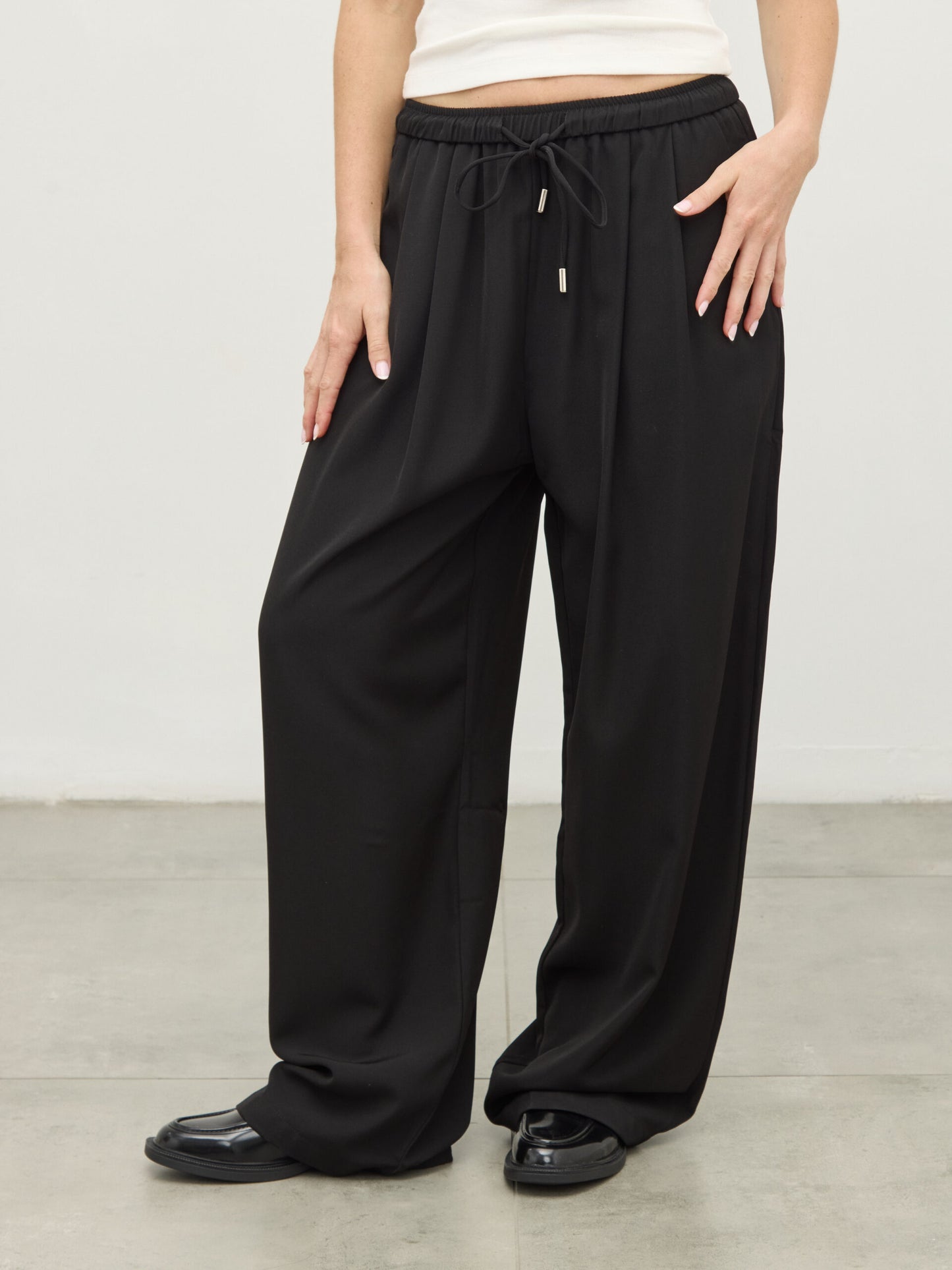 מכנסיים ארוכים זאק | שחור