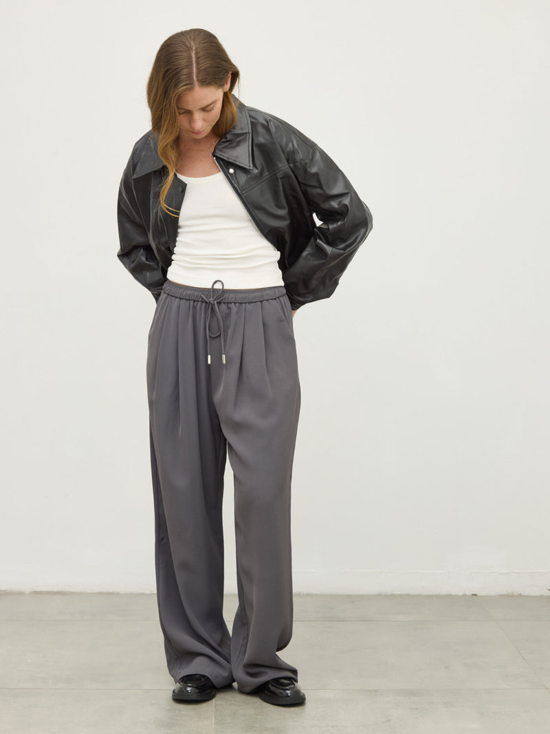 מכנסיים ארוכים זאק | אפור