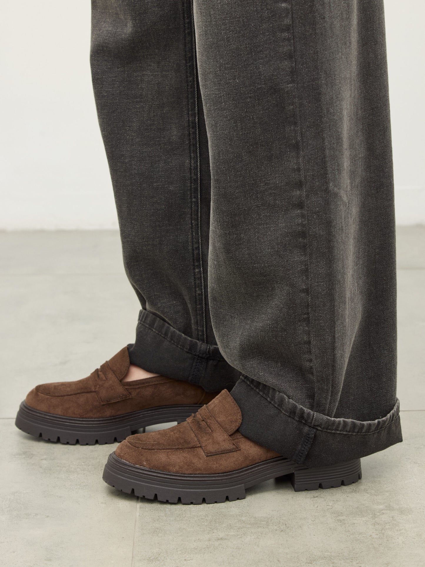 מוקסין דמוי זמש גיטה | חום