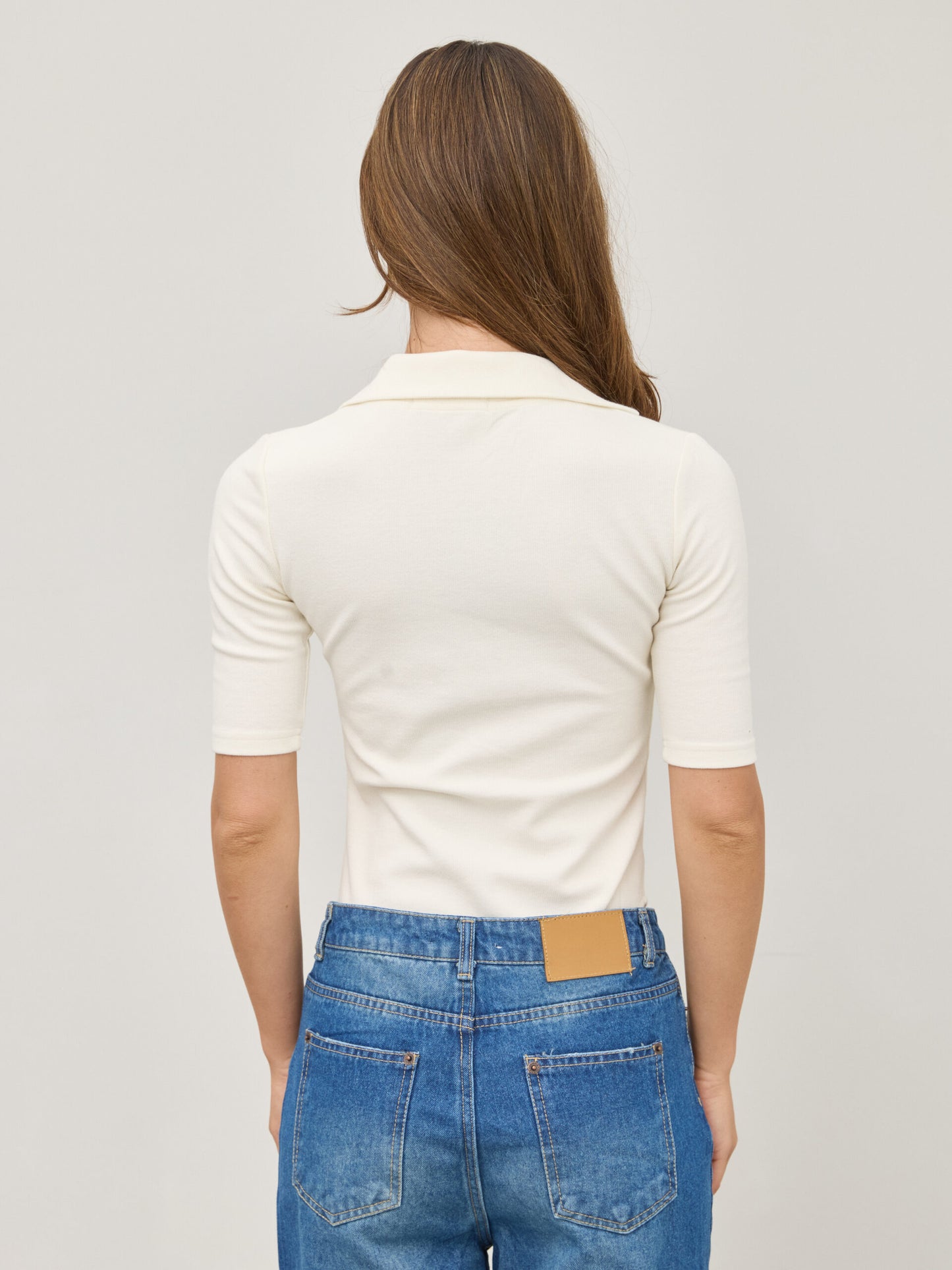 בגד גוף אלה | לבן