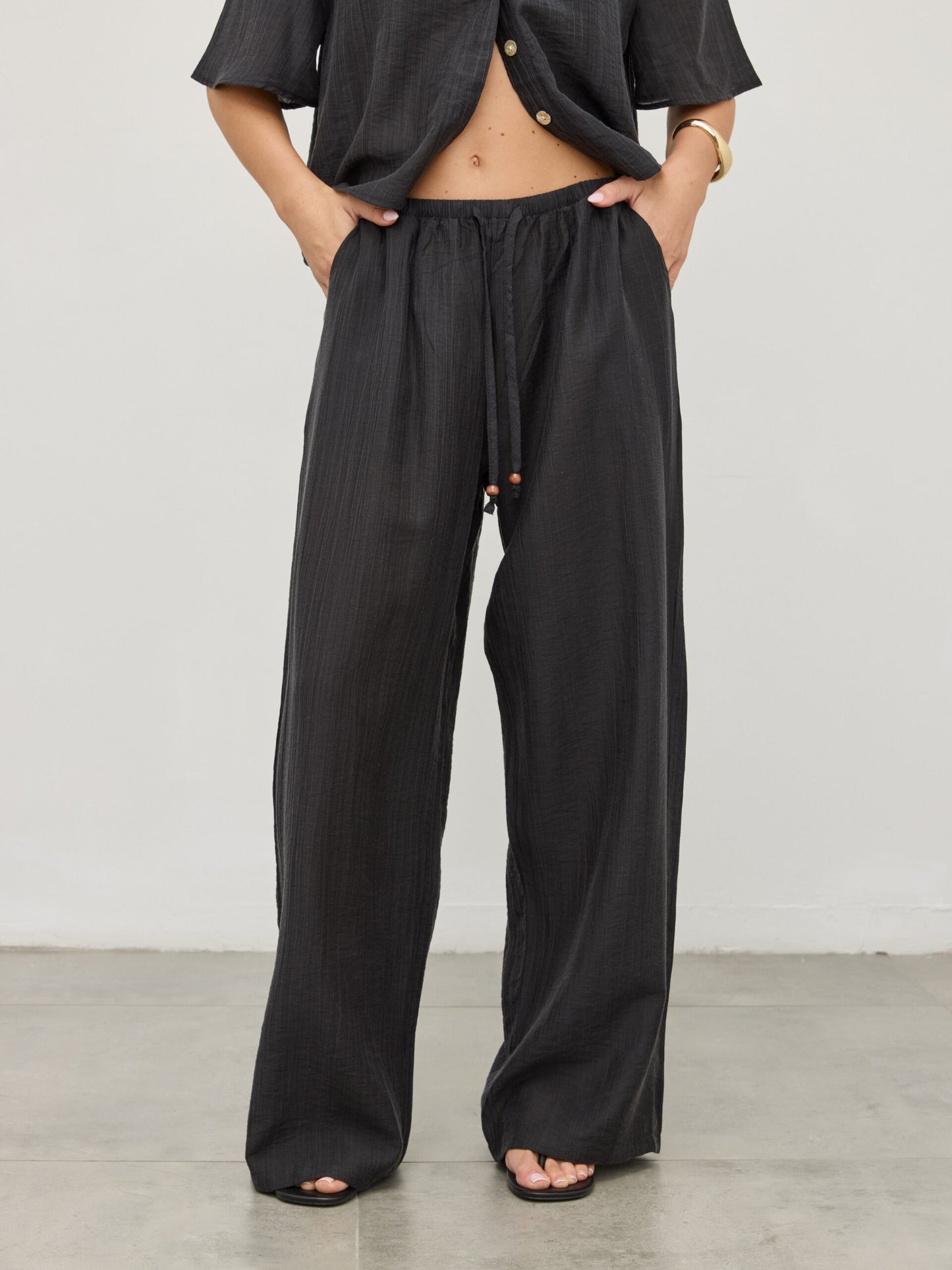 מכנסיים ארוכים נואר | שחור