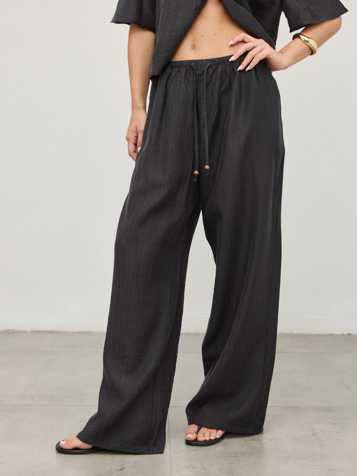 מכנסיים ארוכים נואר | שחור