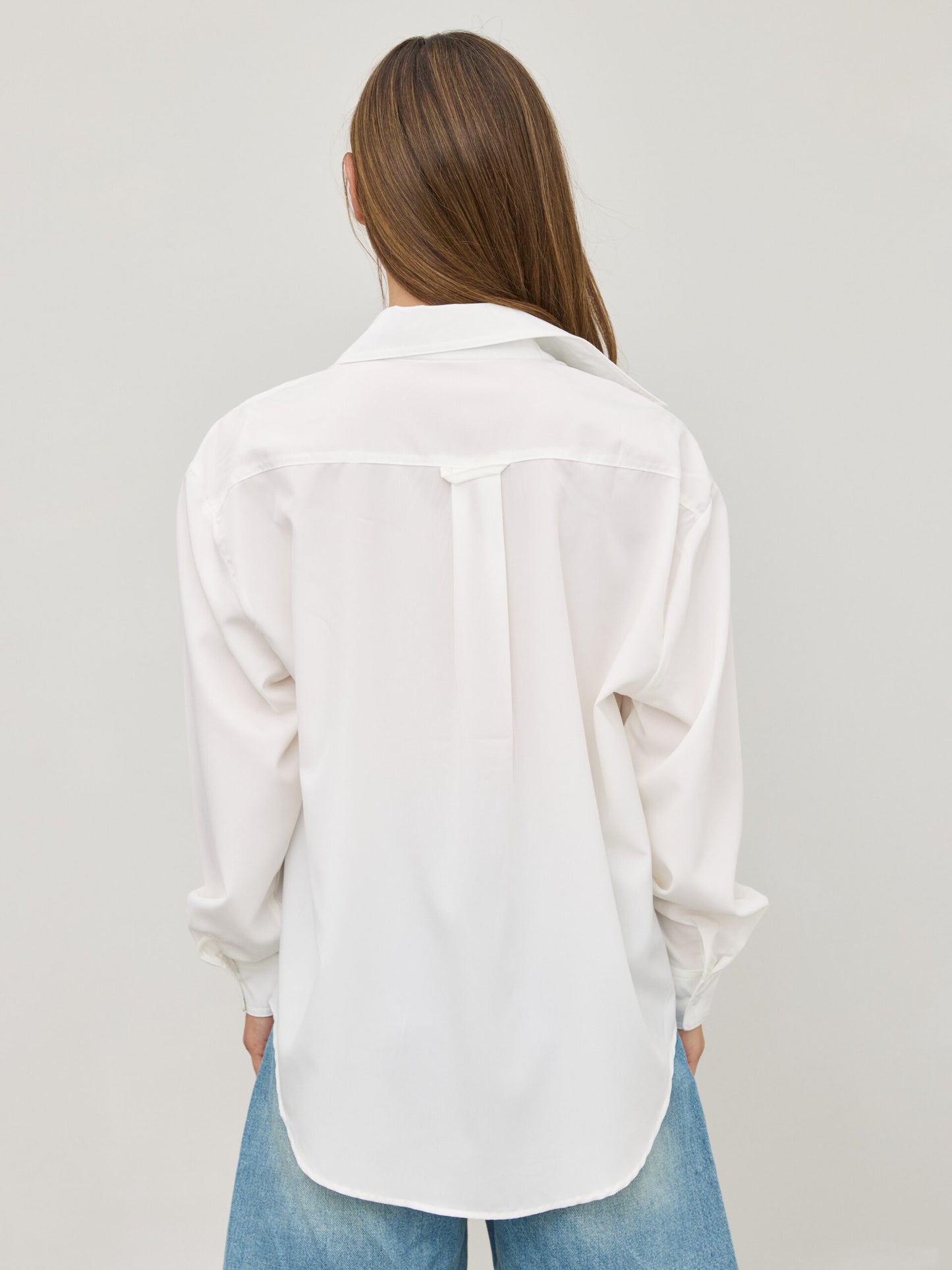 חולצה מכופתרת מקס | לבן