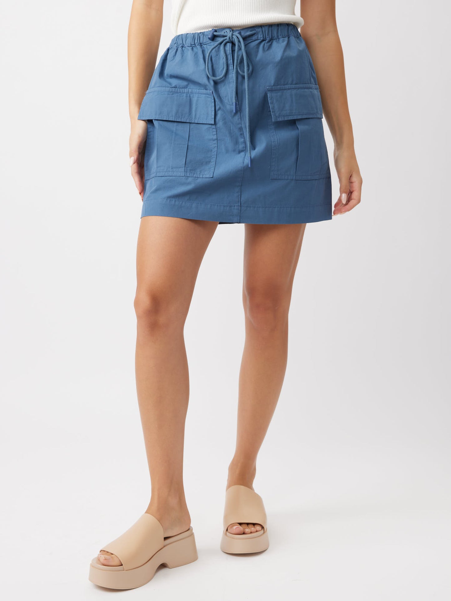 חצאית קרגו מאדי | כחול