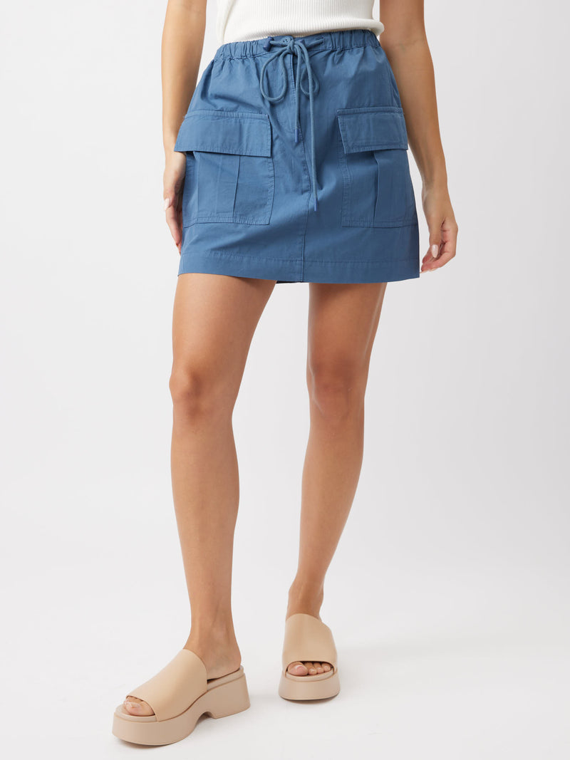 חצאית קרגו מאדי | כחול
