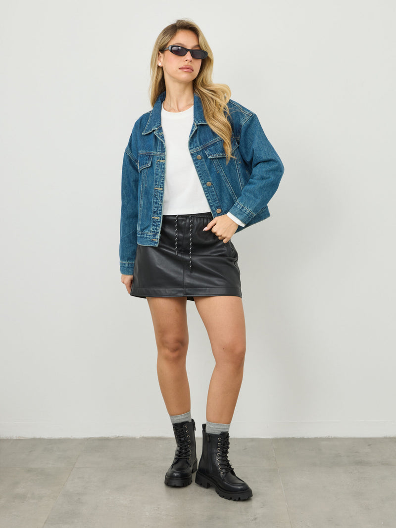 מגפי סוליית טרקטור שרוכים בילי | שחור