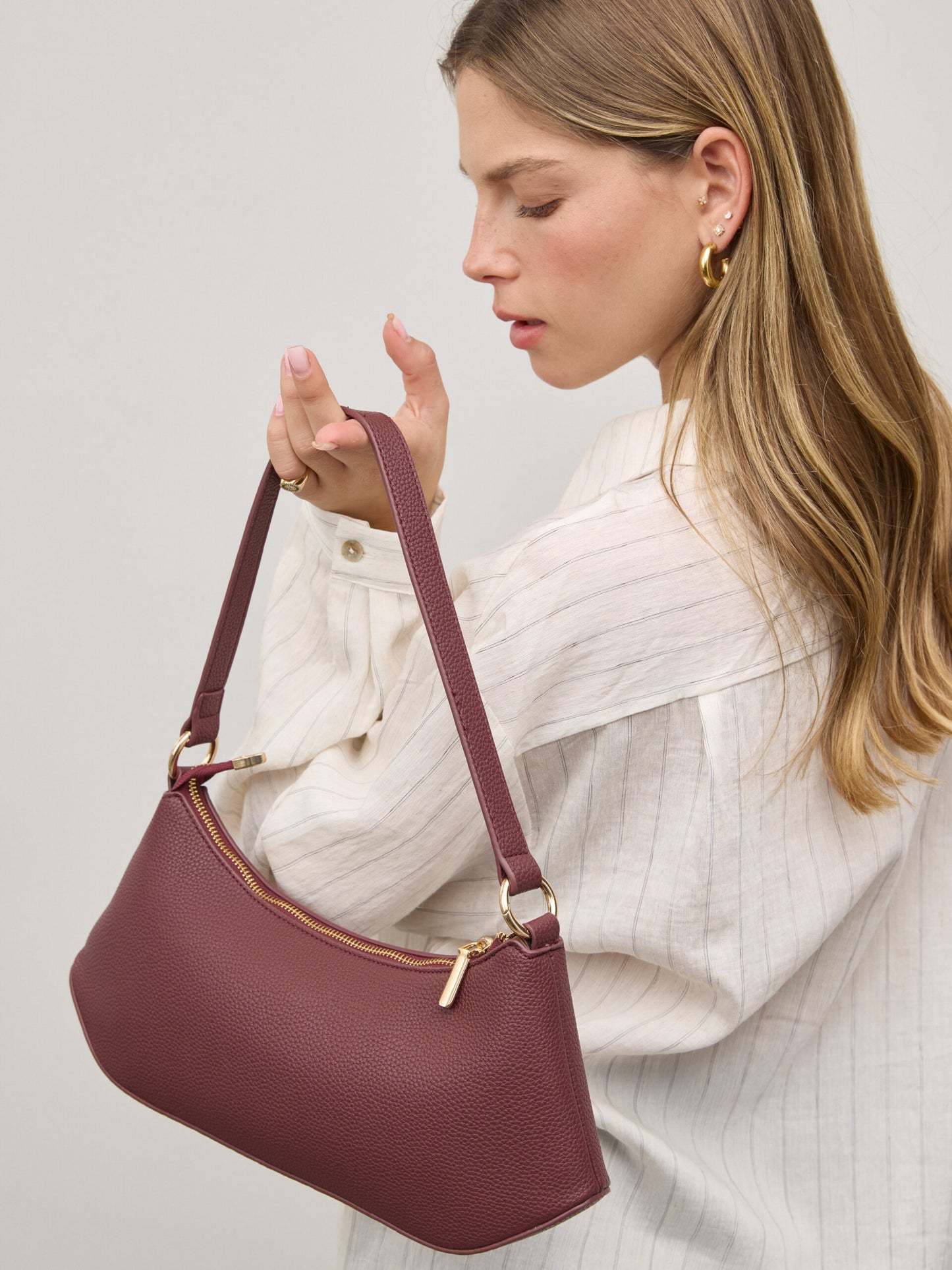 תיק בלומי | סגול