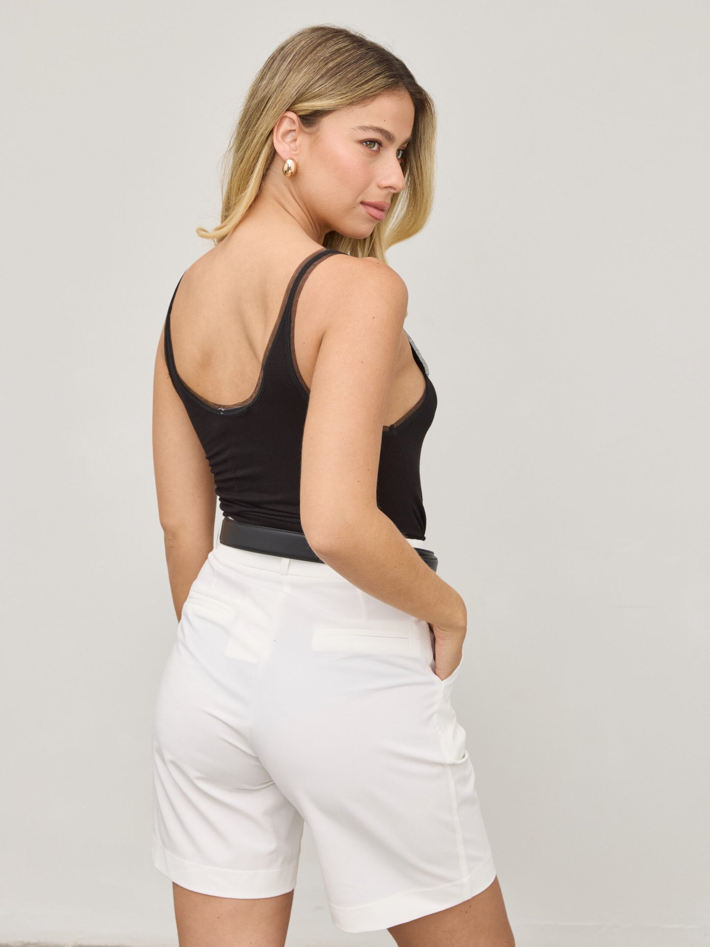 גופיית אלקסיס | שחור