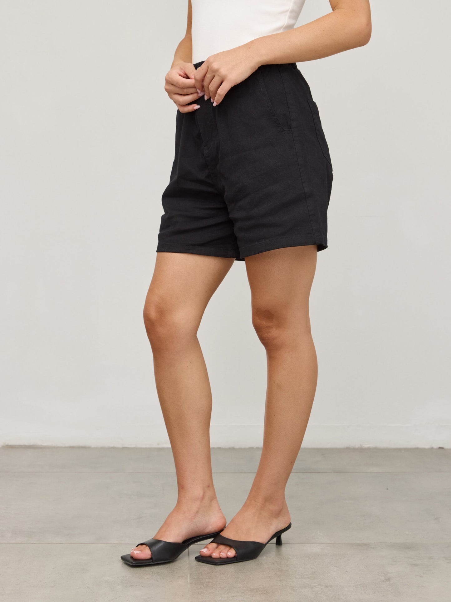 ג'ינס קצרים ארלן | שחור