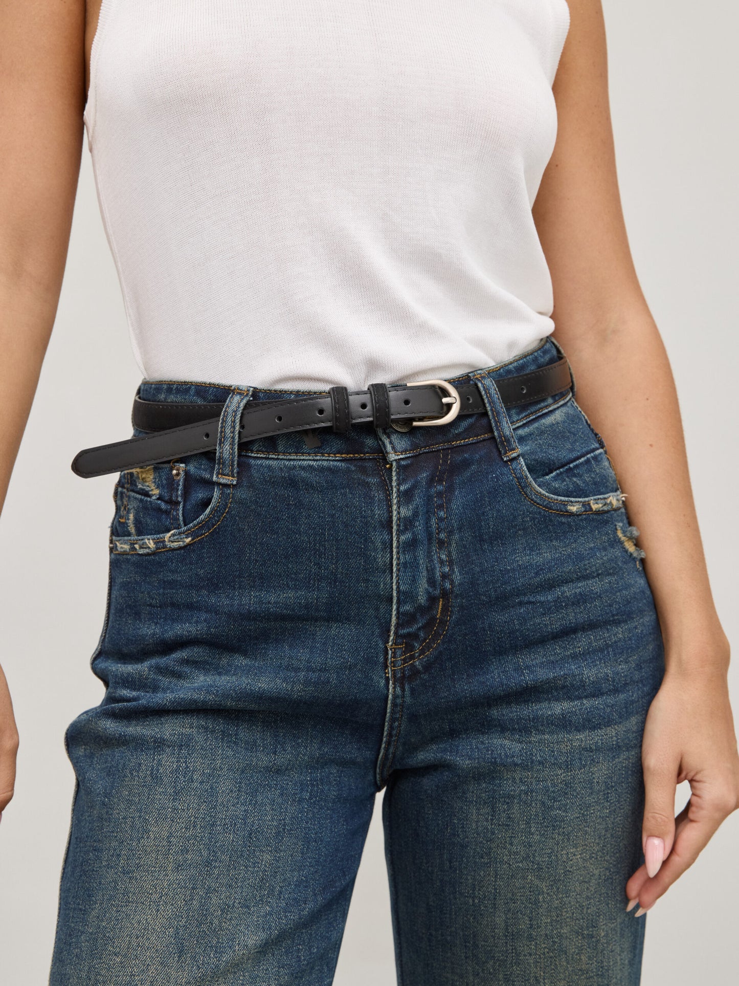 חגורת ססילי | שחור