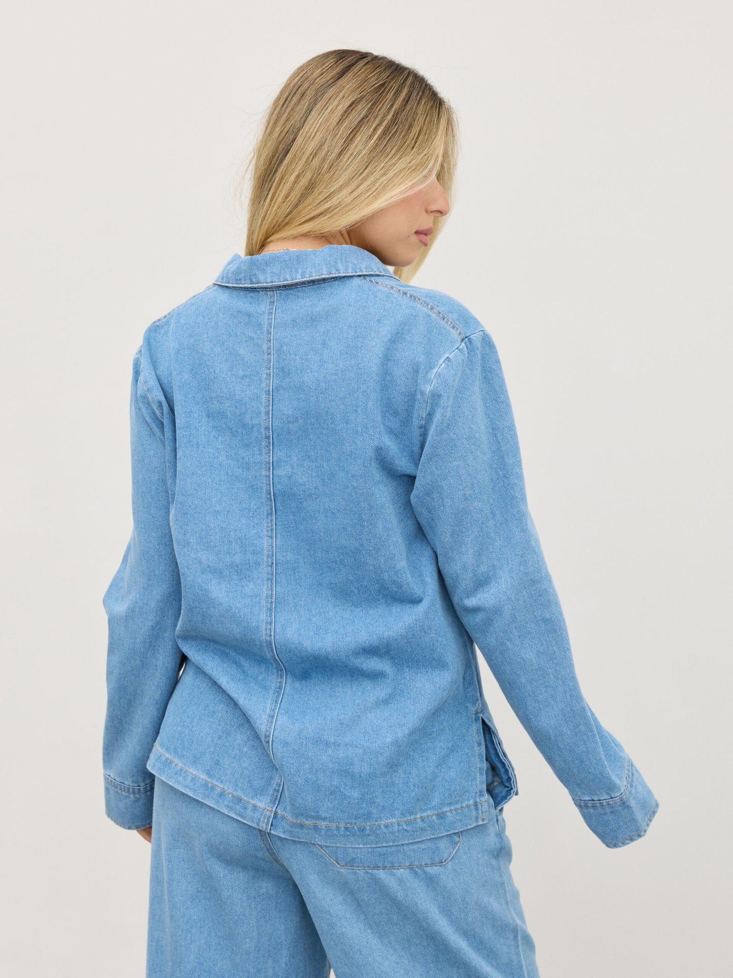 חולצת ג'ינס מליסה | כחול