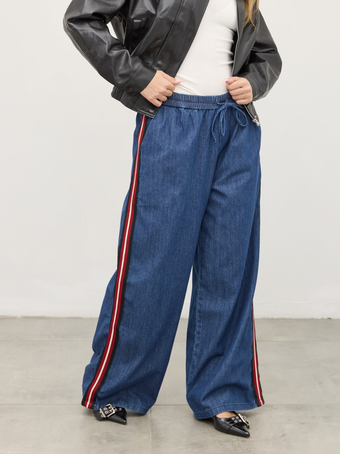 מכנסי ג'ינס ארוכים פלינט | כחול