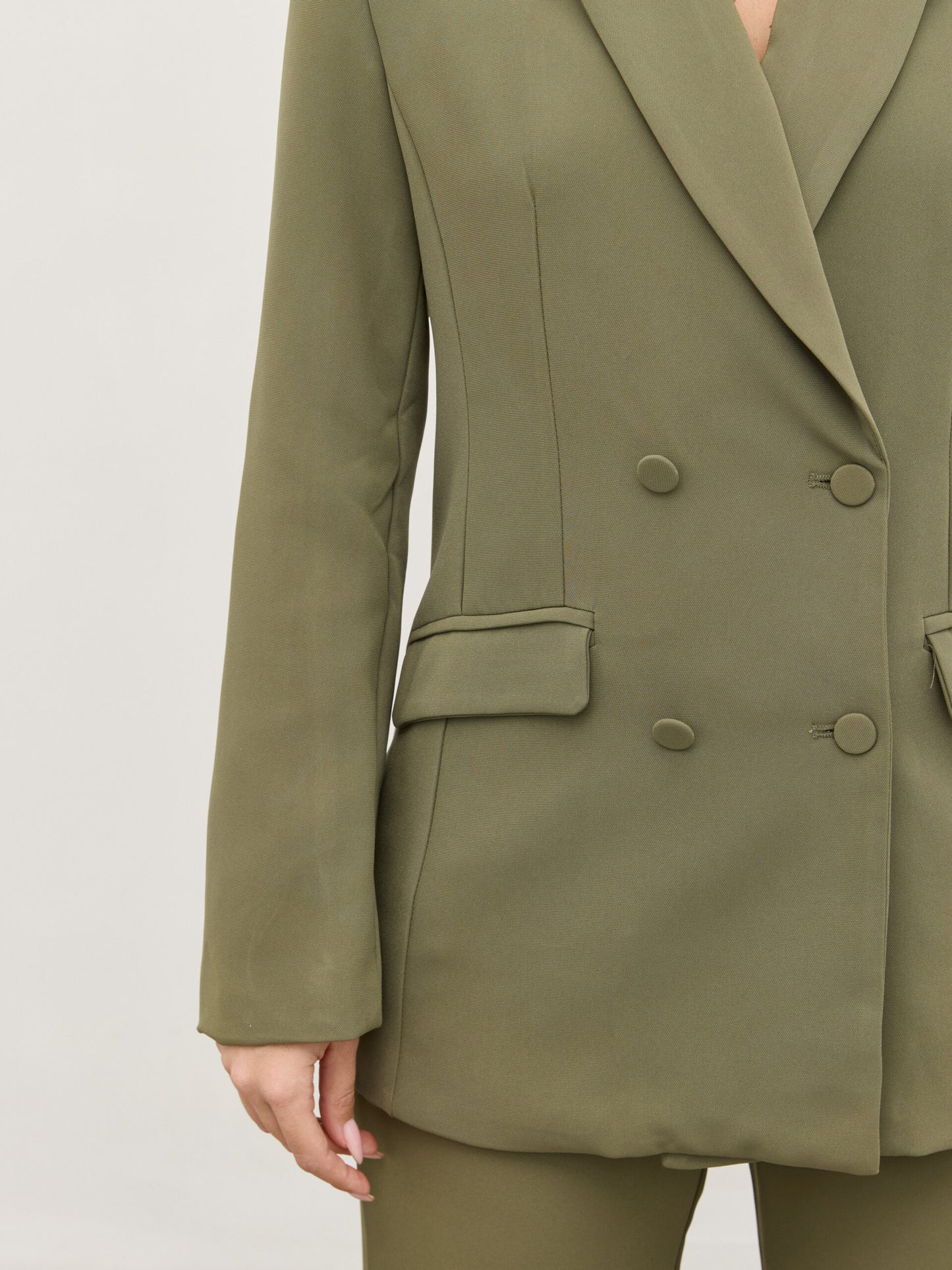 בלייזר מחוייט שריל | ירוק