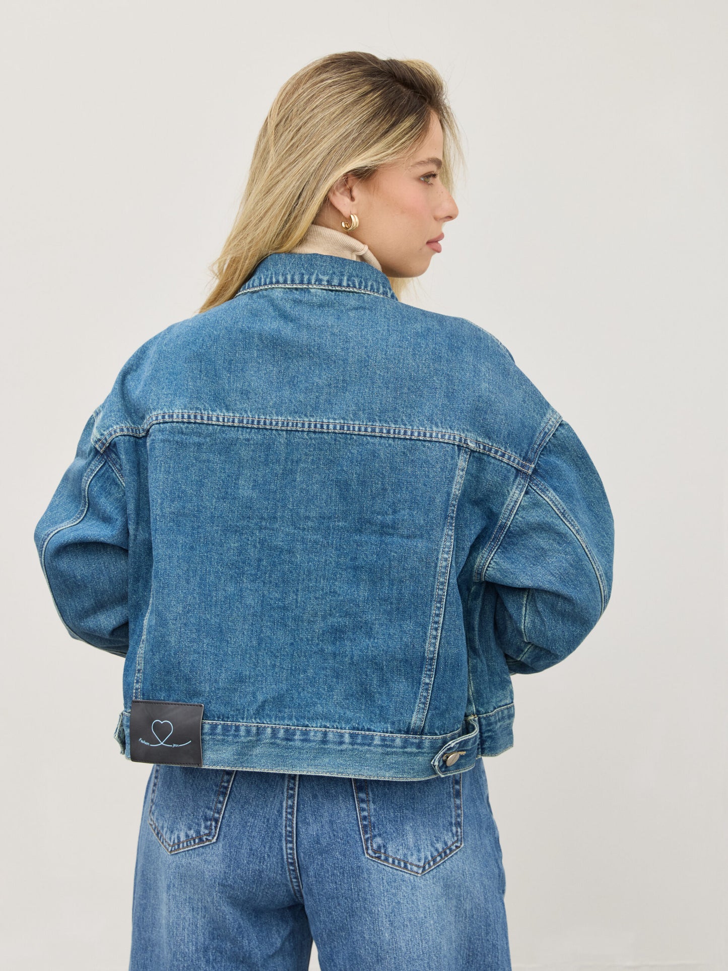 ג'קט ג'ינס טורי | כחול