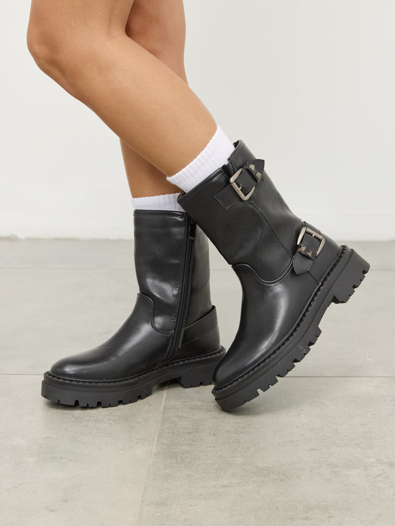 מגפי טרקטור אלייזה | שחור