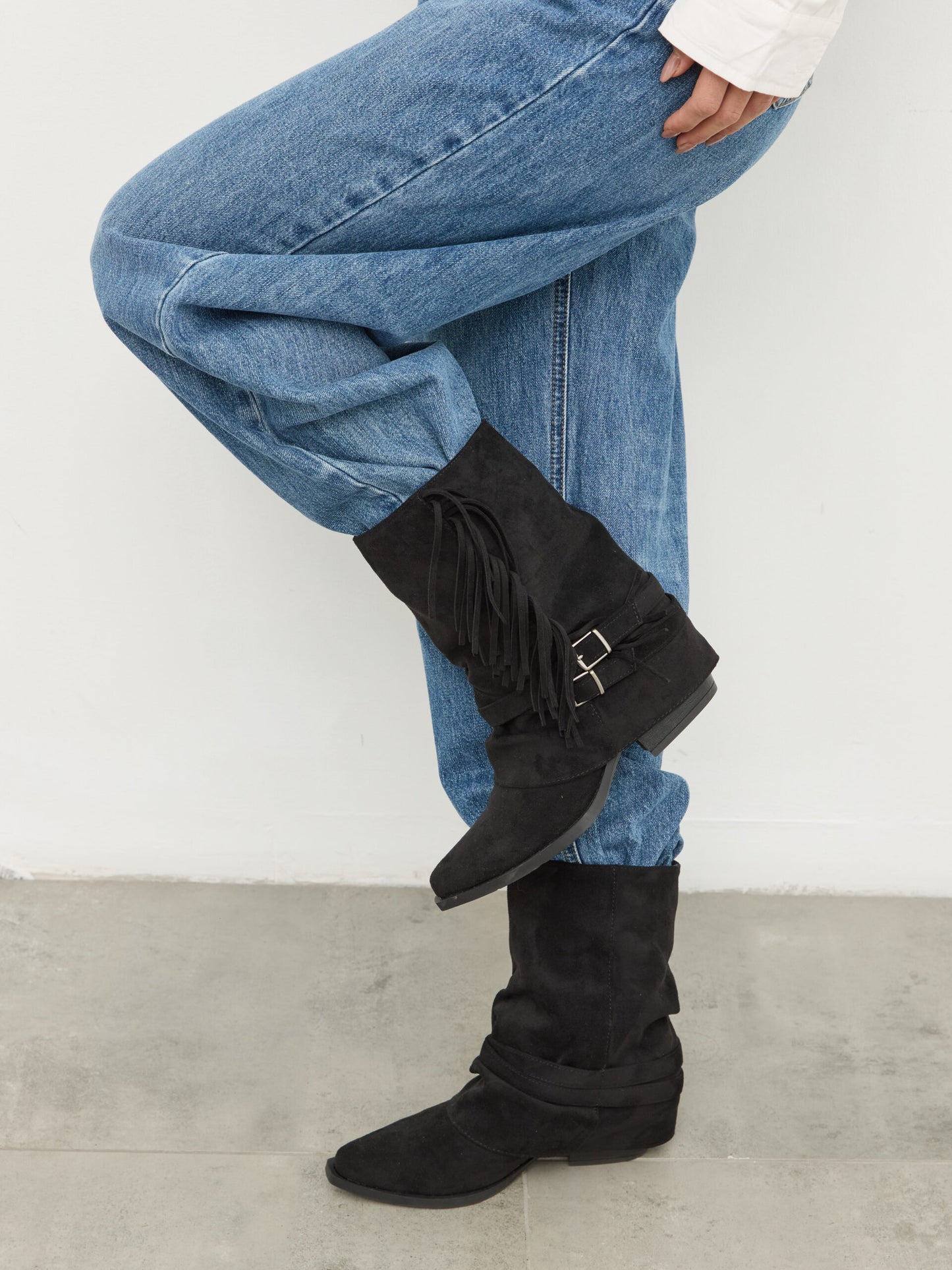 מגפי בוקרים פרנזים מונטנה | שחור