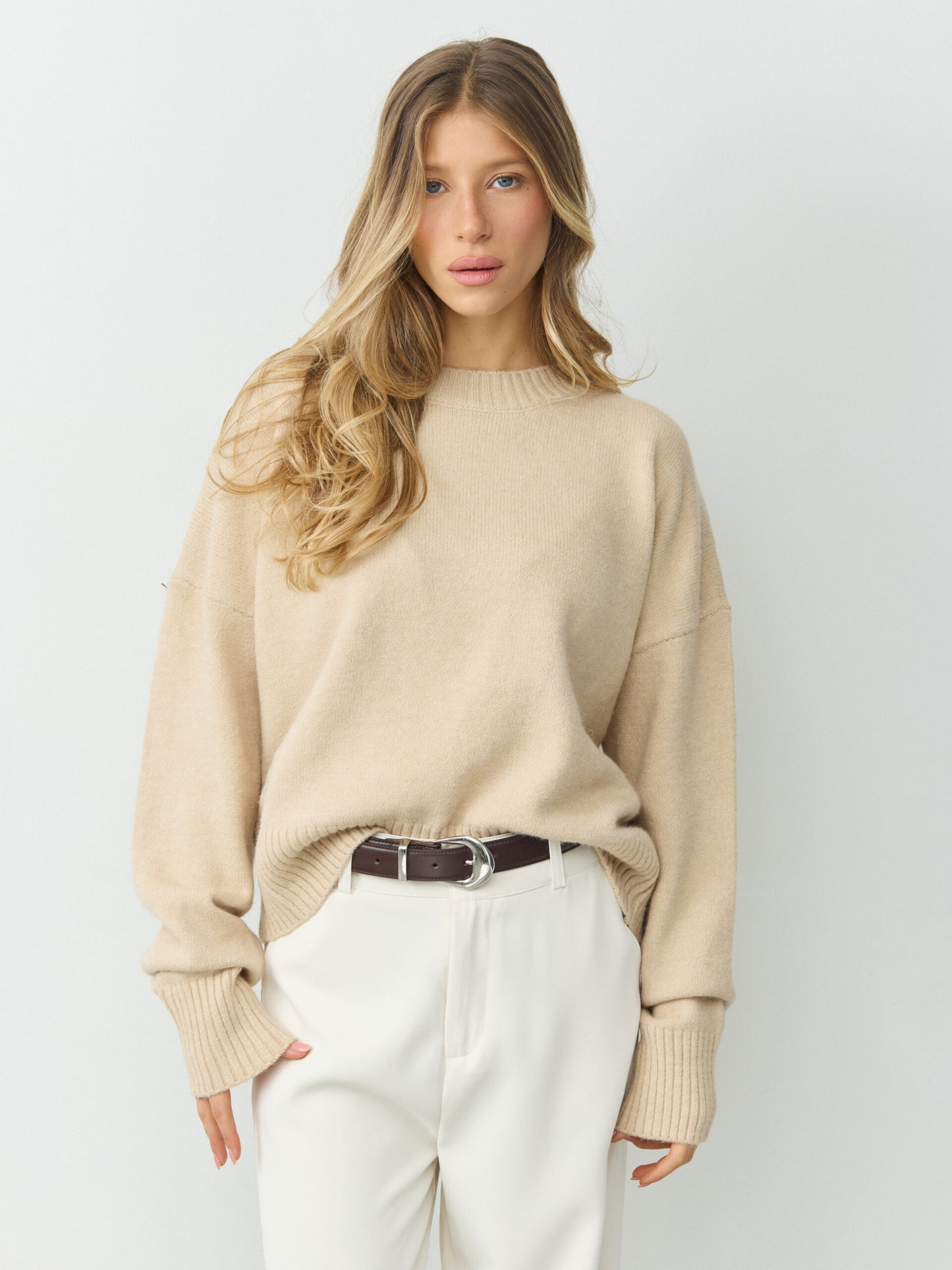 סוודר ליבי | בז'