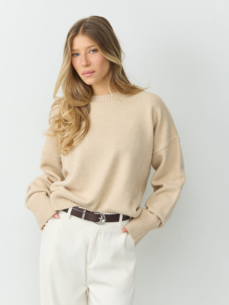 סוודר ליבי | בז'