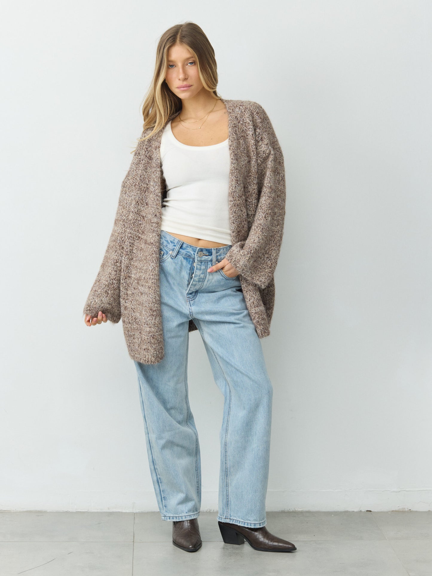 קרדיגן קלובר | חום