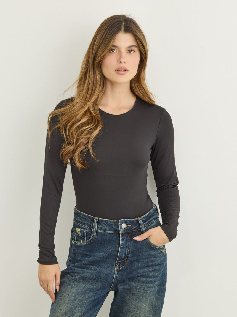 בגד גוף אליסון | שחור