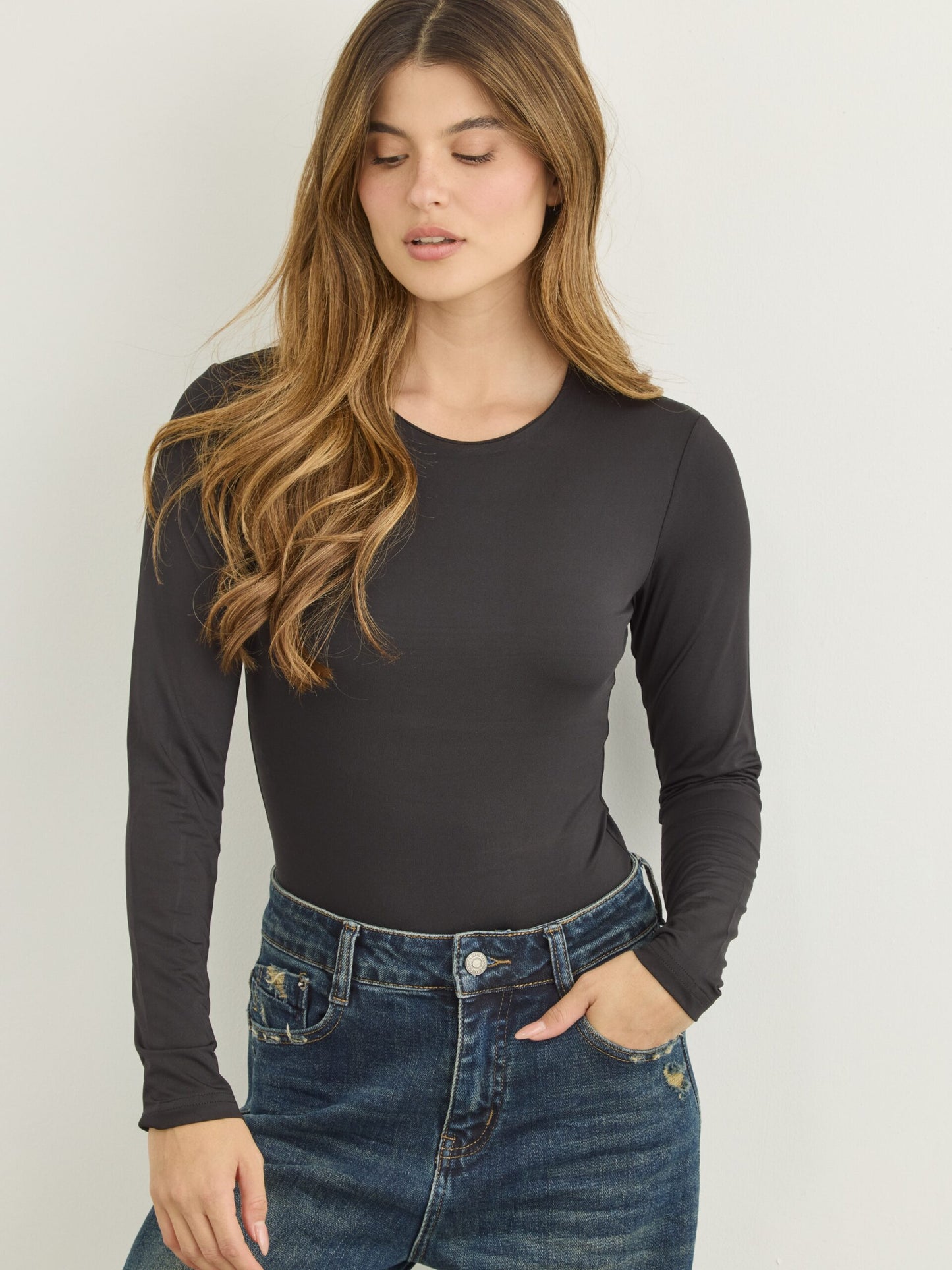 בגד גוף אליסון | שחור