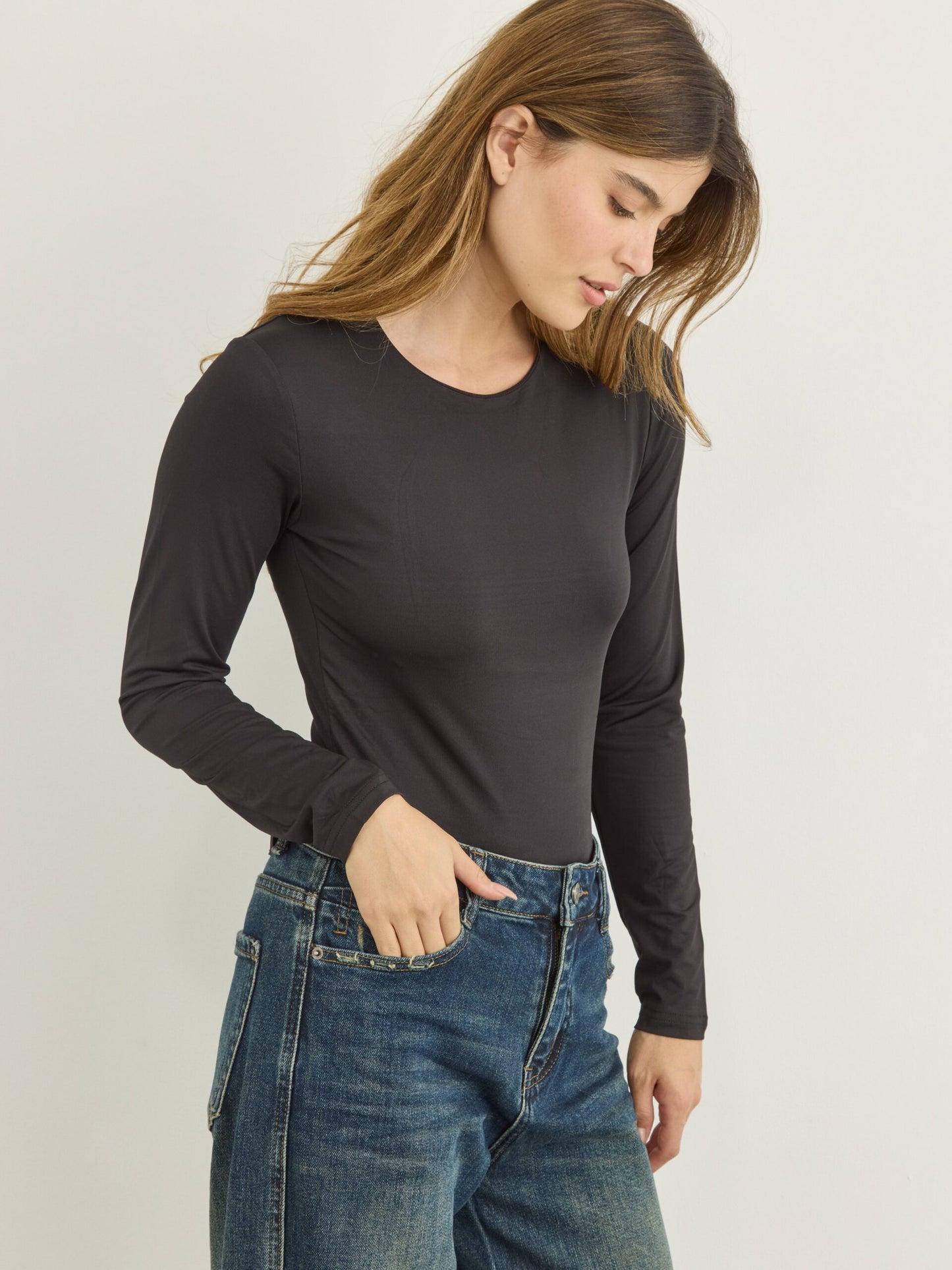 בגד גוף אליסון | שחור