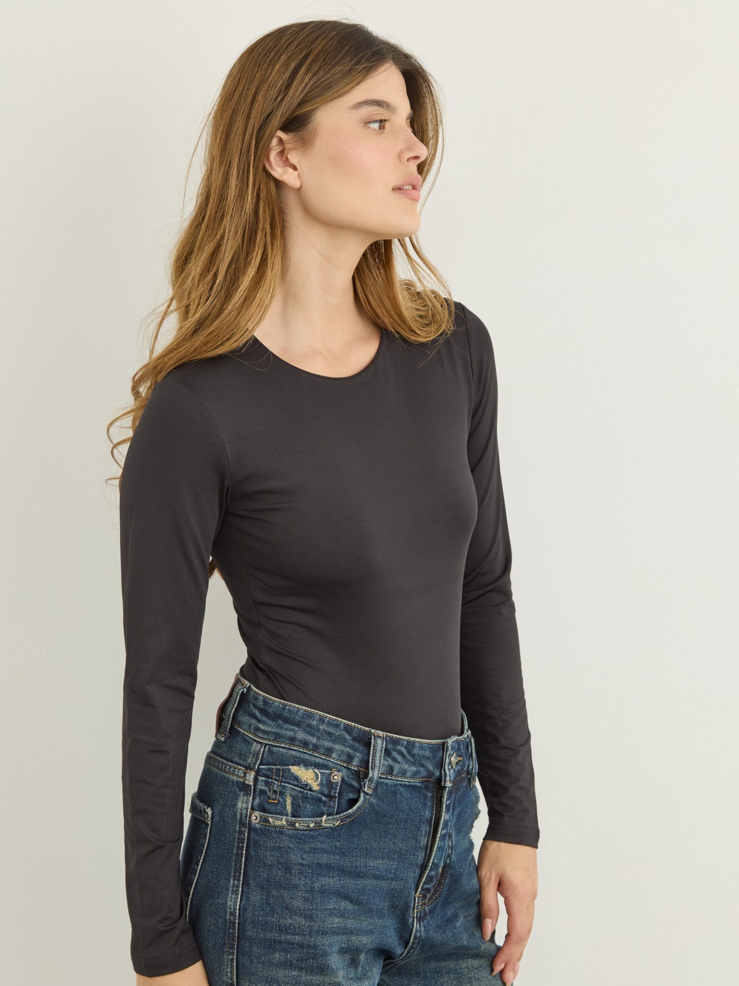 בגד גוף אליסון | שחור