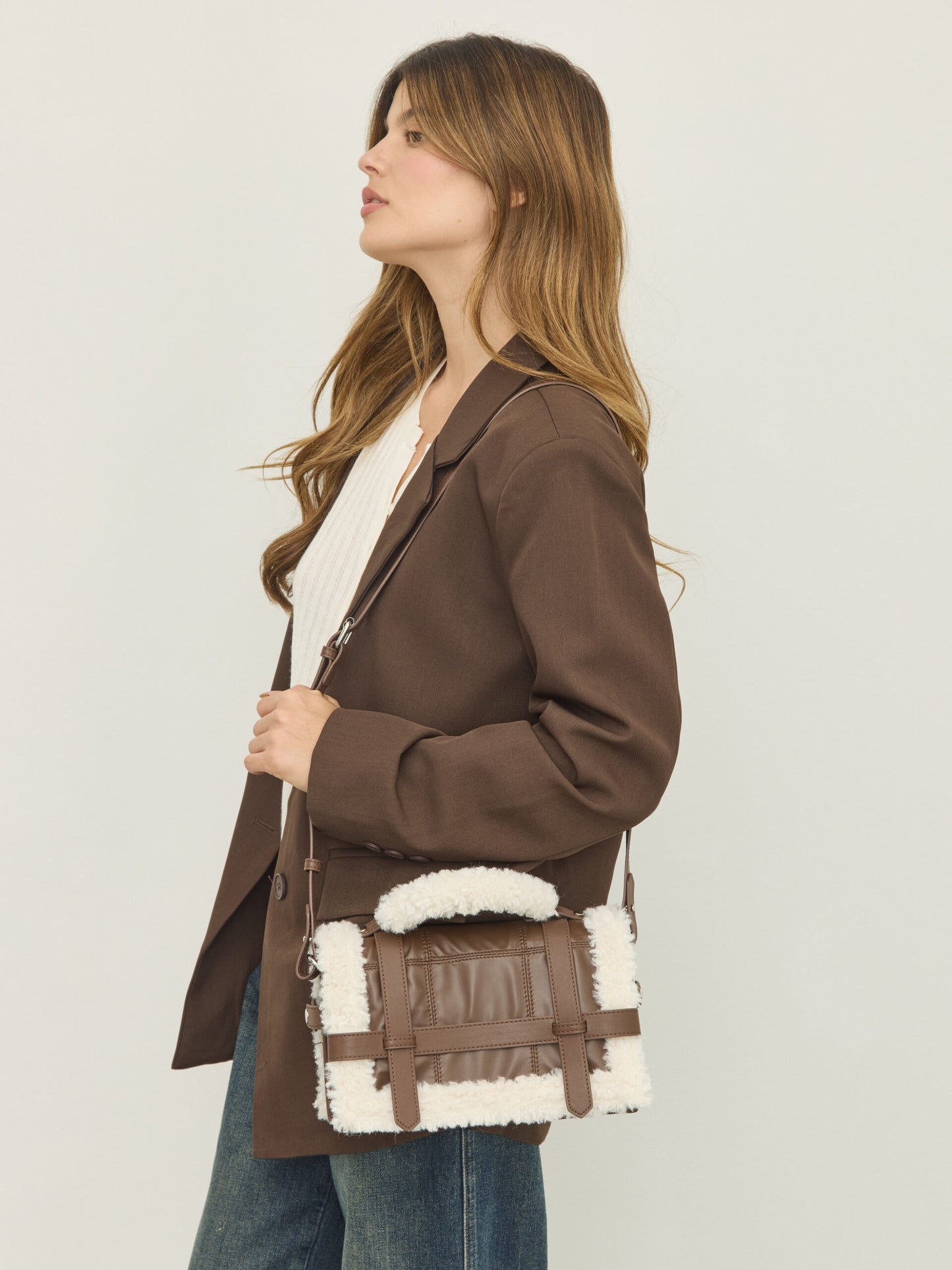 תיק פרווה לולה | חום