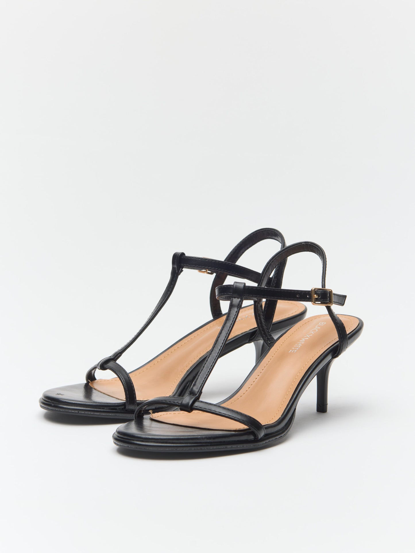 סנדלי עקב רוסלין | שחור