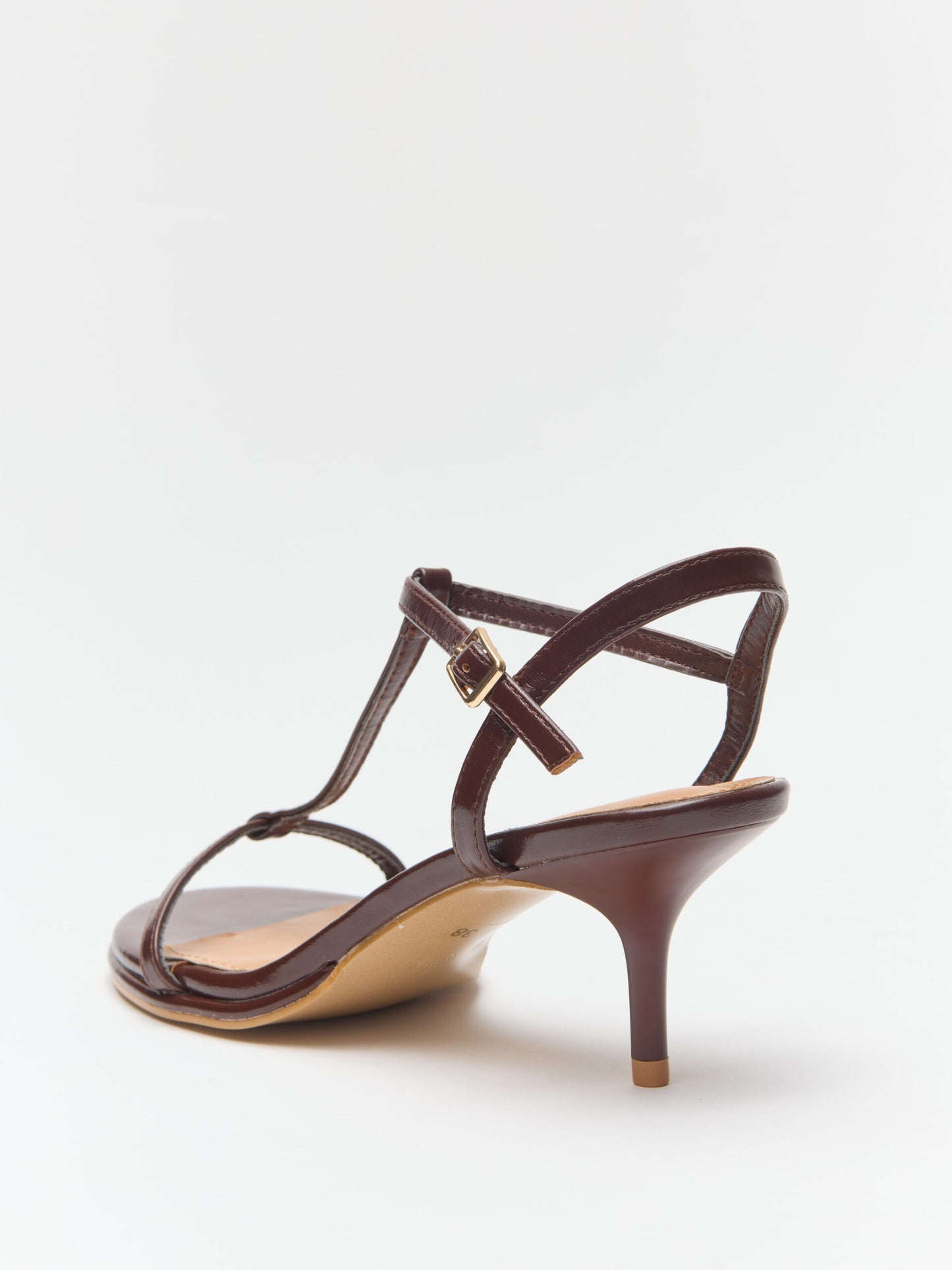 סנדלי עקב רוסלין | חום