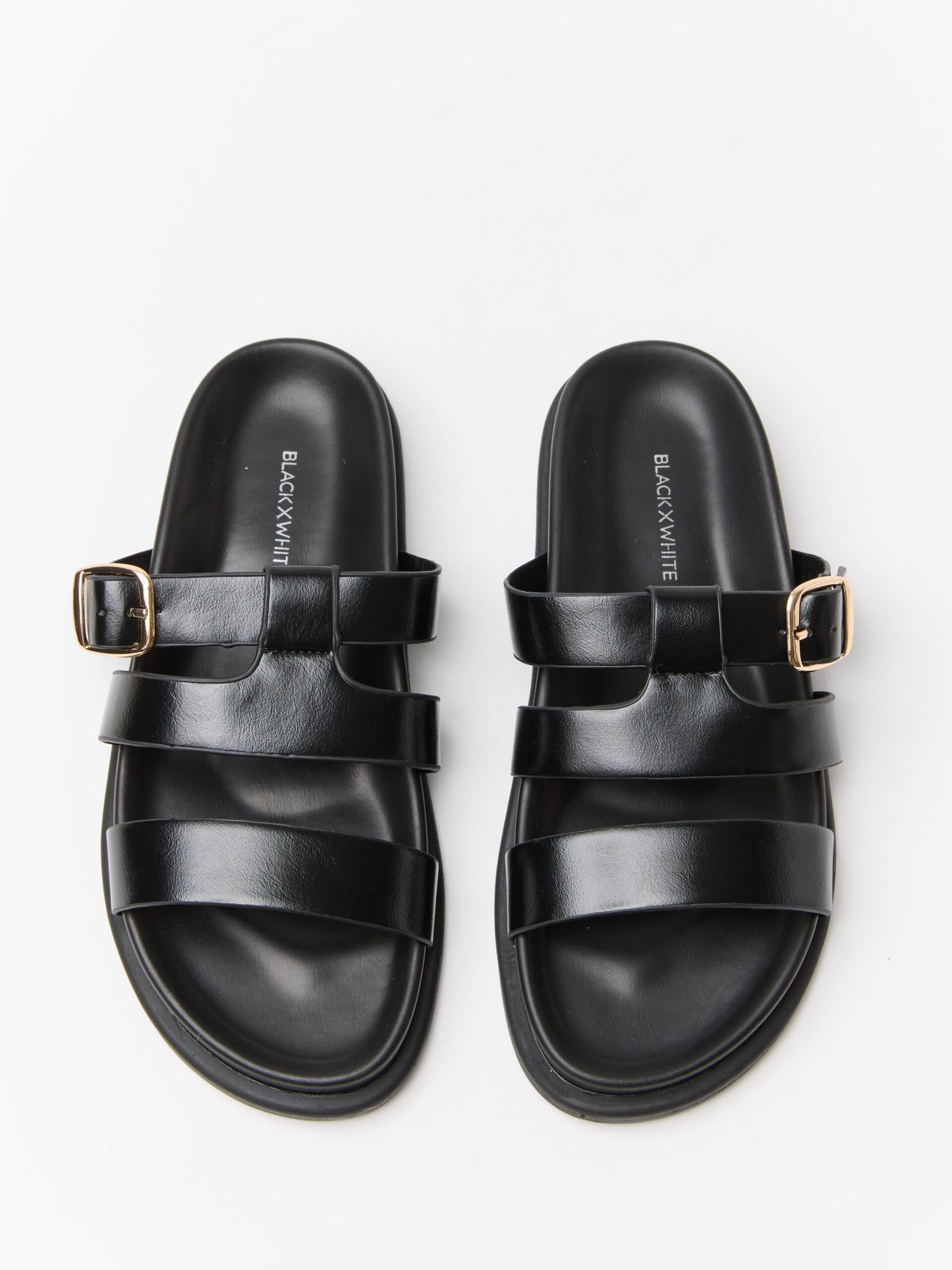 כפכפי רצועות טאיה | שחור