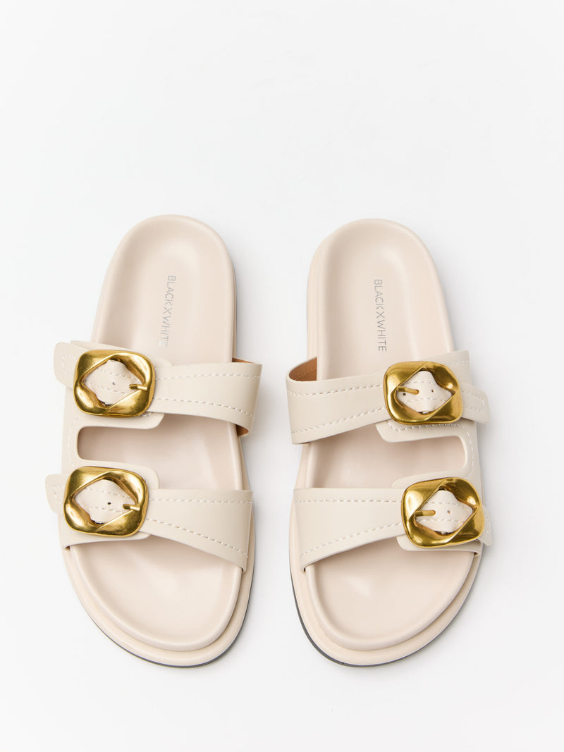 כפכפי רצועות אבזם טרייס | בז'