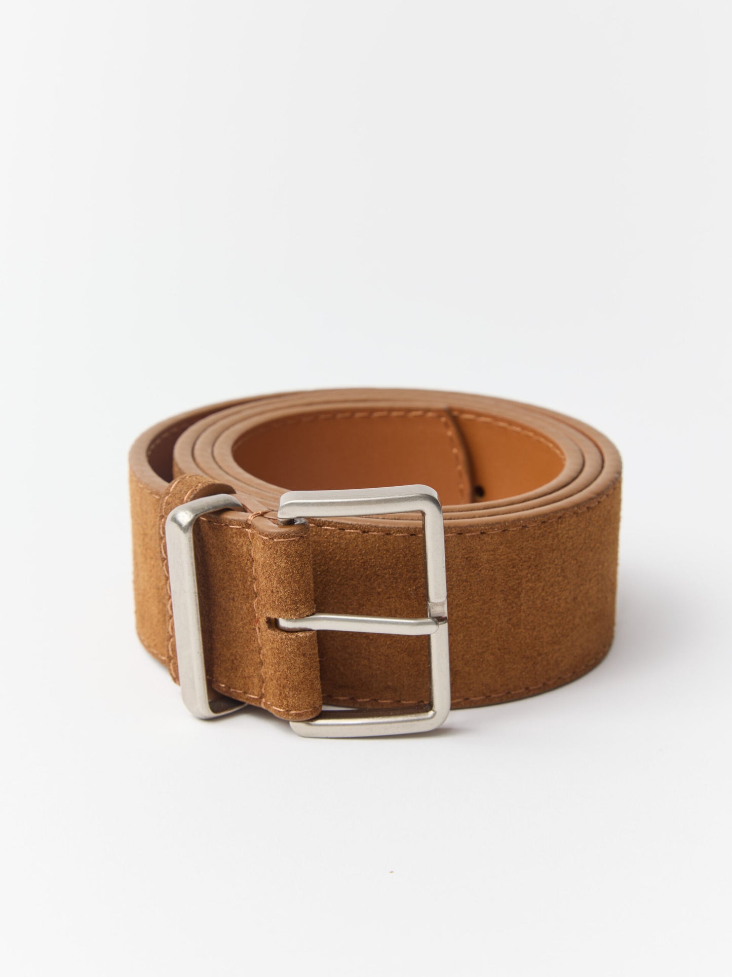 חגורת דמוי זמש רינו | קאמל