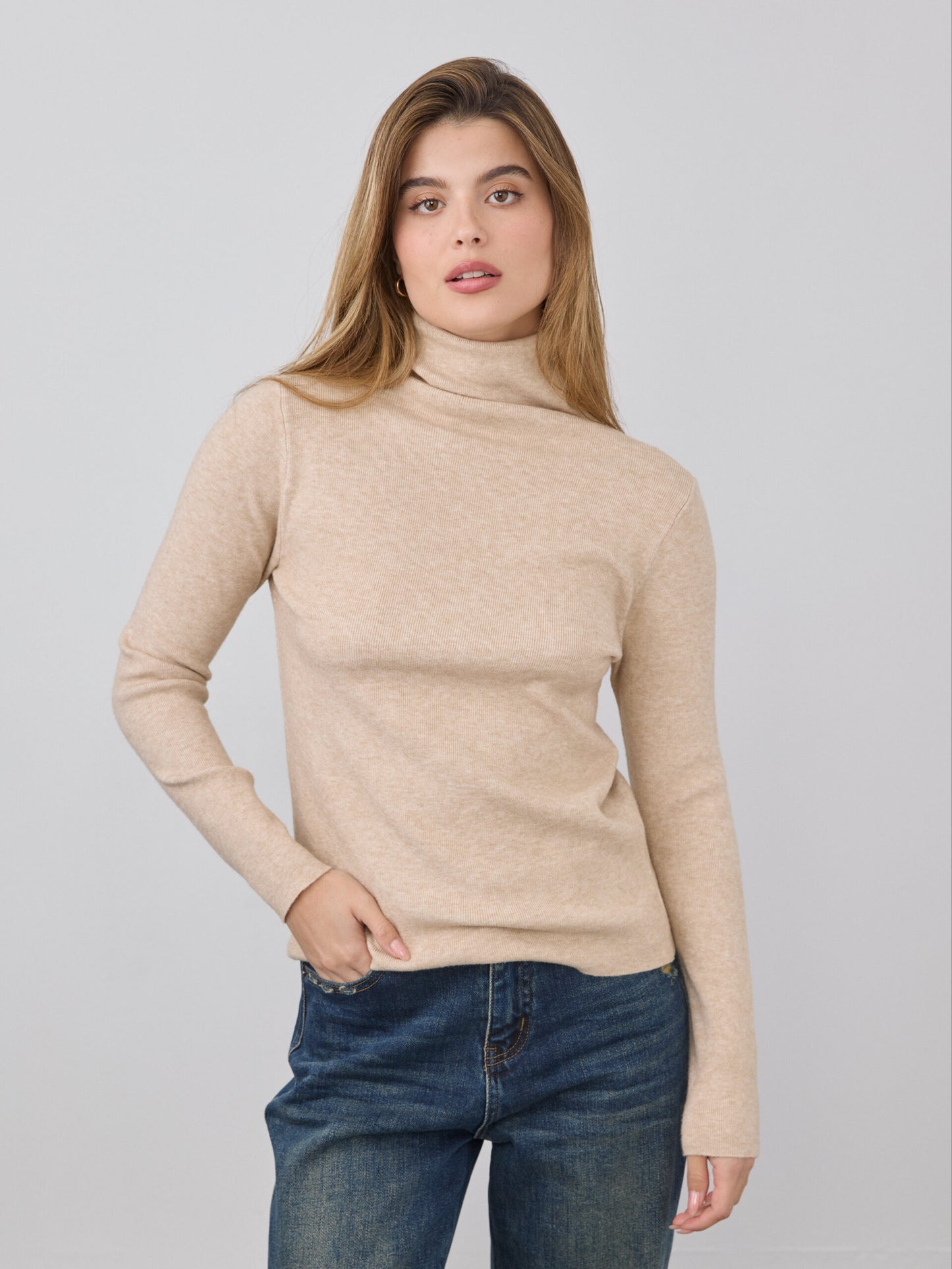 סריג גולף קורט | בז'