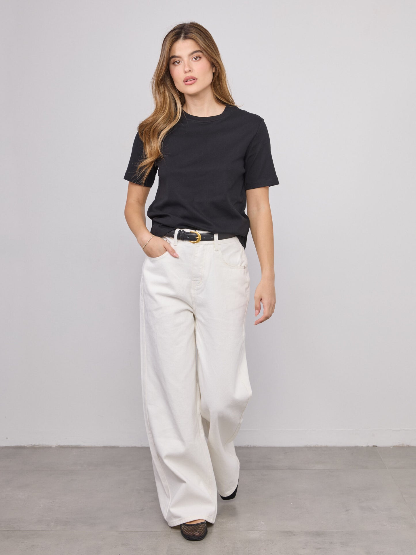 מכנסי ג'ינס ארוכים בלייז | בז'