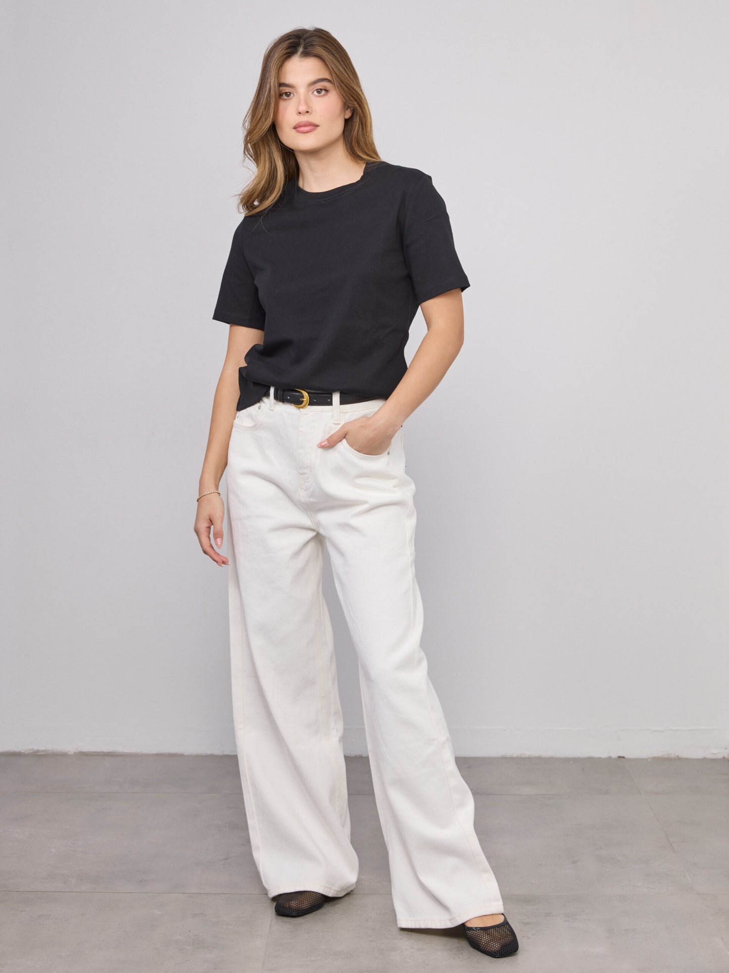 מכנסי ג'ינס ארוכים בלייז | בז'