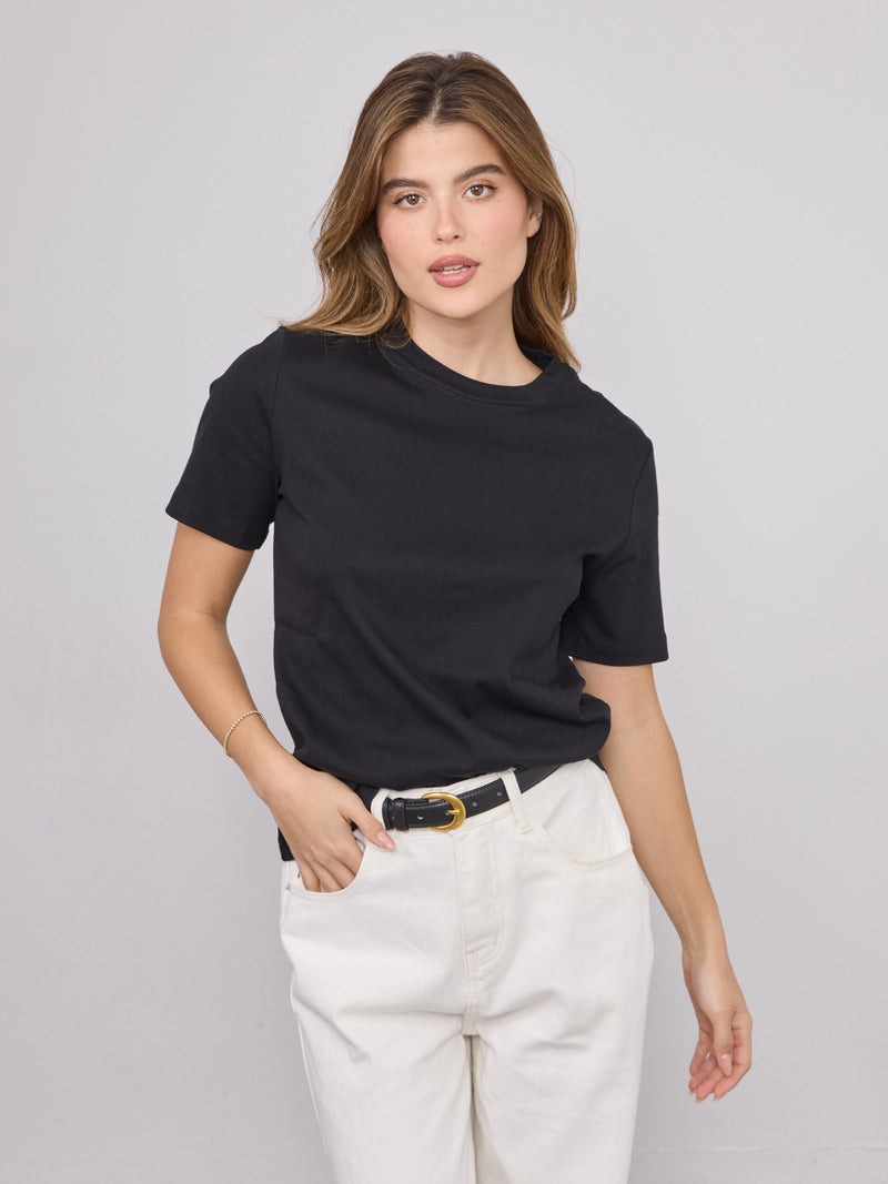 טישירט בייסיק סיידי | שחור